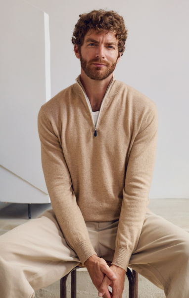 The elegance of natural cashmere