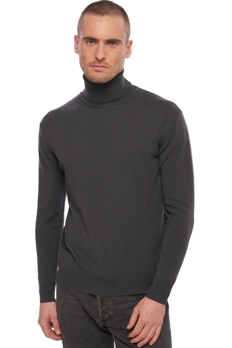 Edgar men's cashmere - anthracite - Mahogany