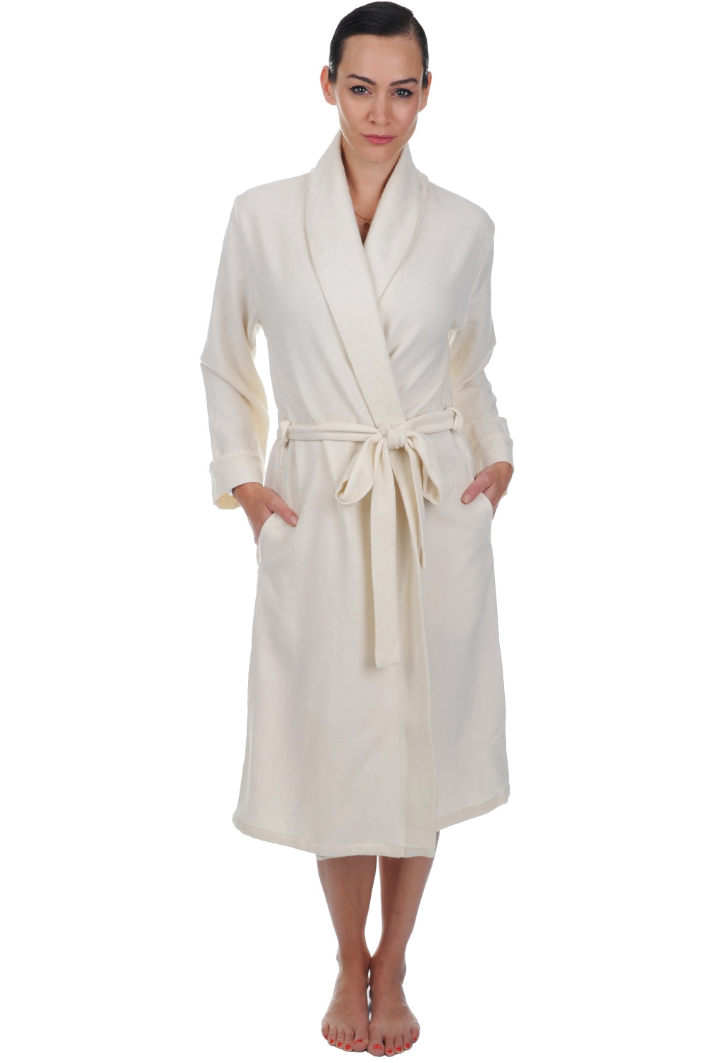 Mylady in cashmere for women - milk - Mahogany