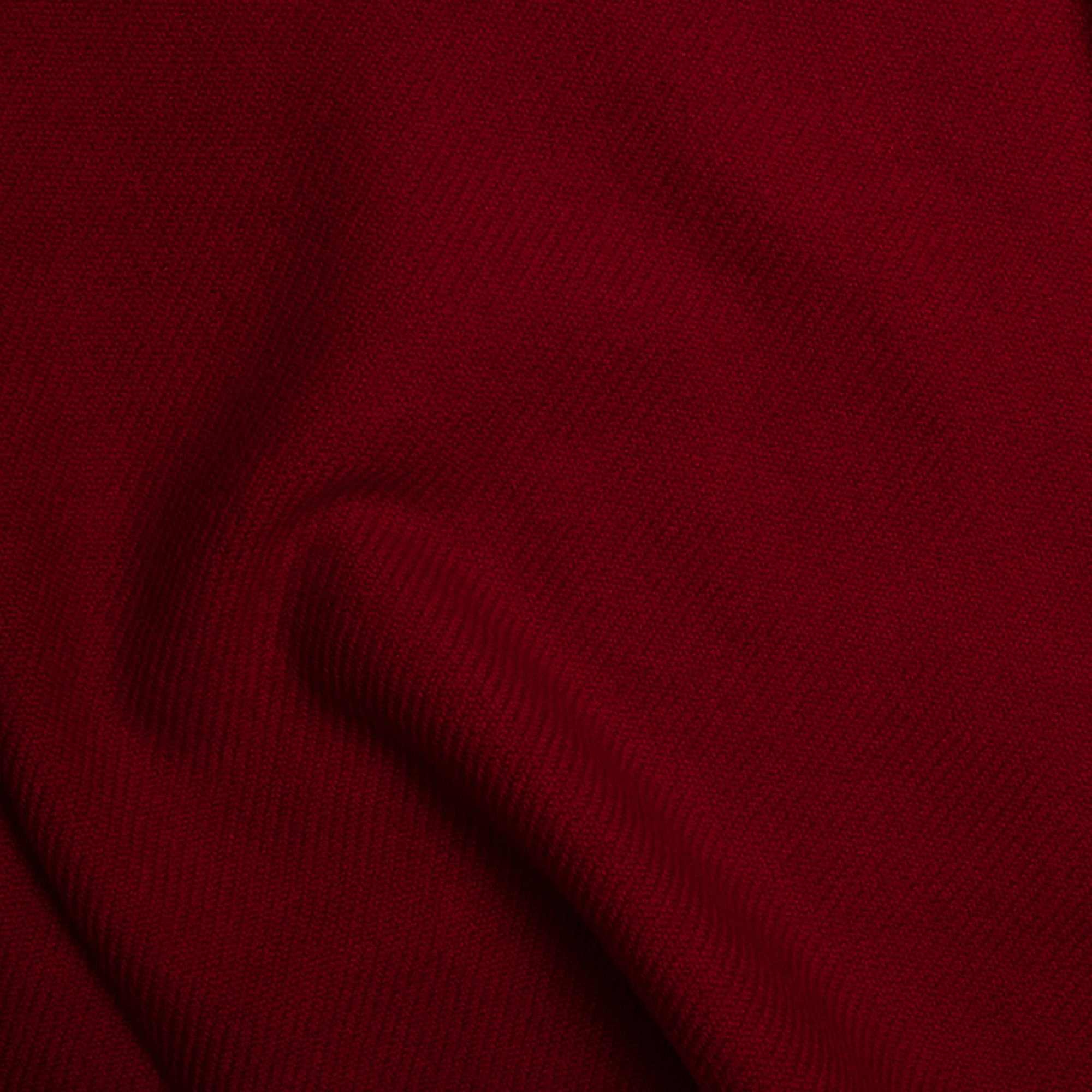 Toodoo Plain L in mixed cashmere - deep red - Mahogany