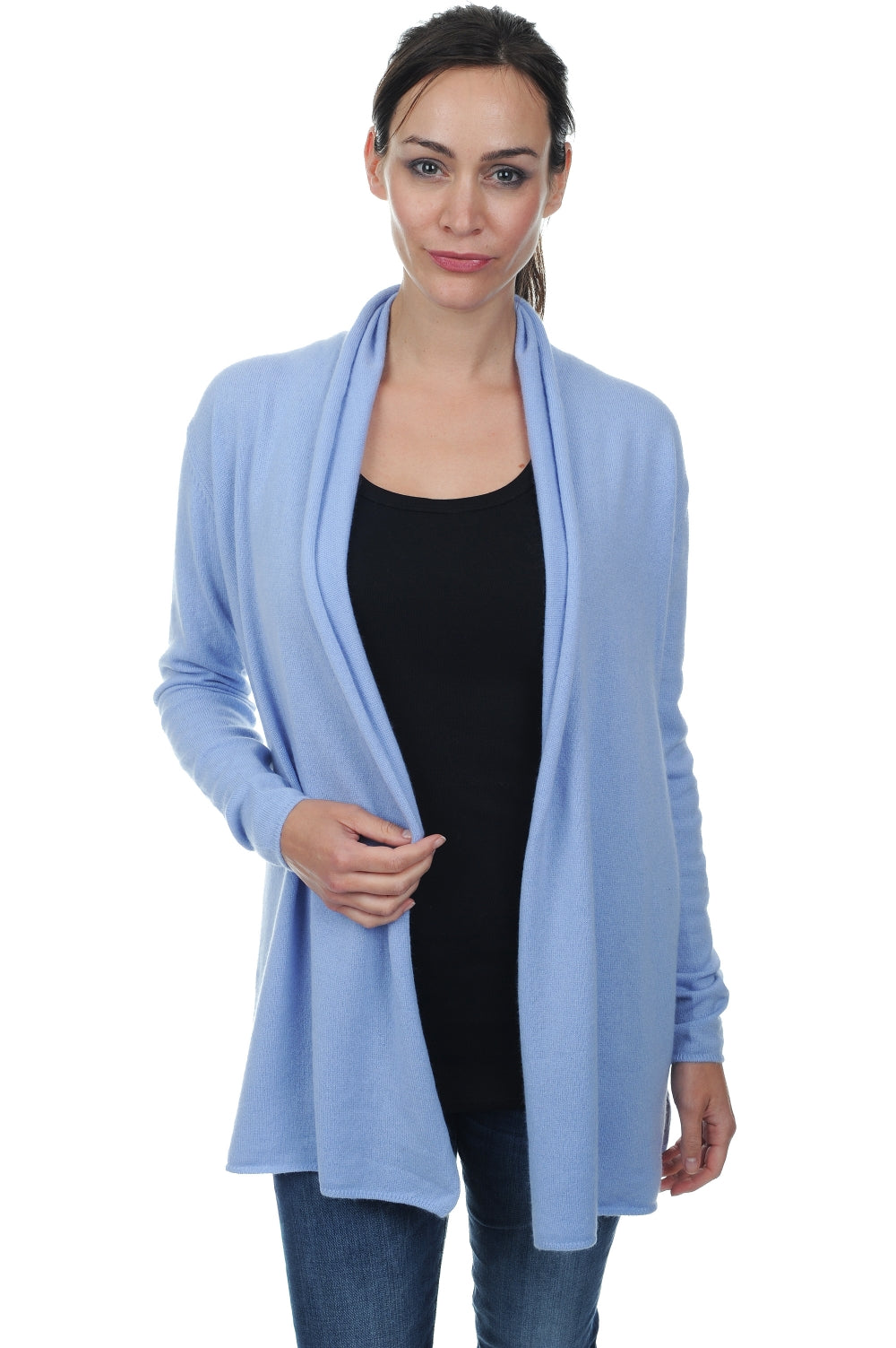 Pucci women's cashmere - sky blue - Mahogany