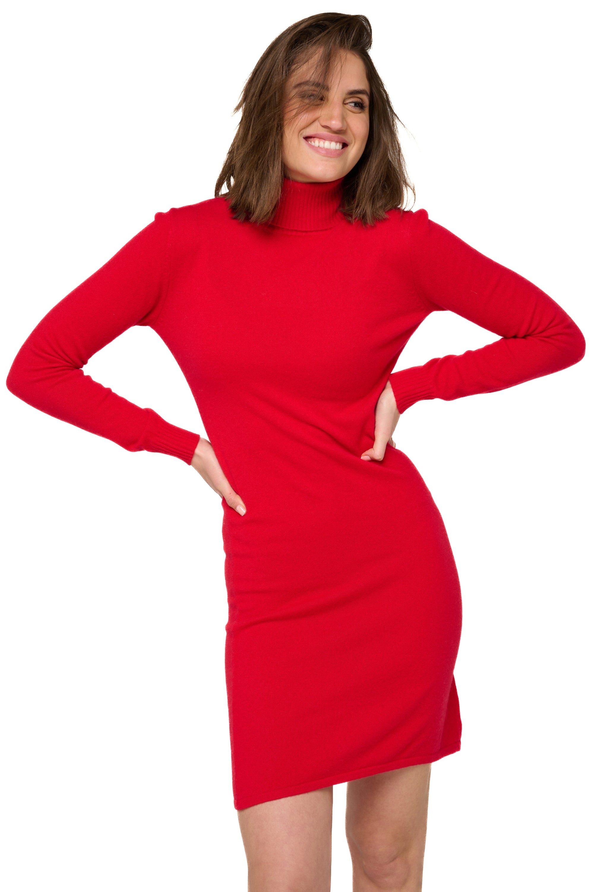 Abie en cachemire femme - Vue 1 - rouge velours - Mahogany