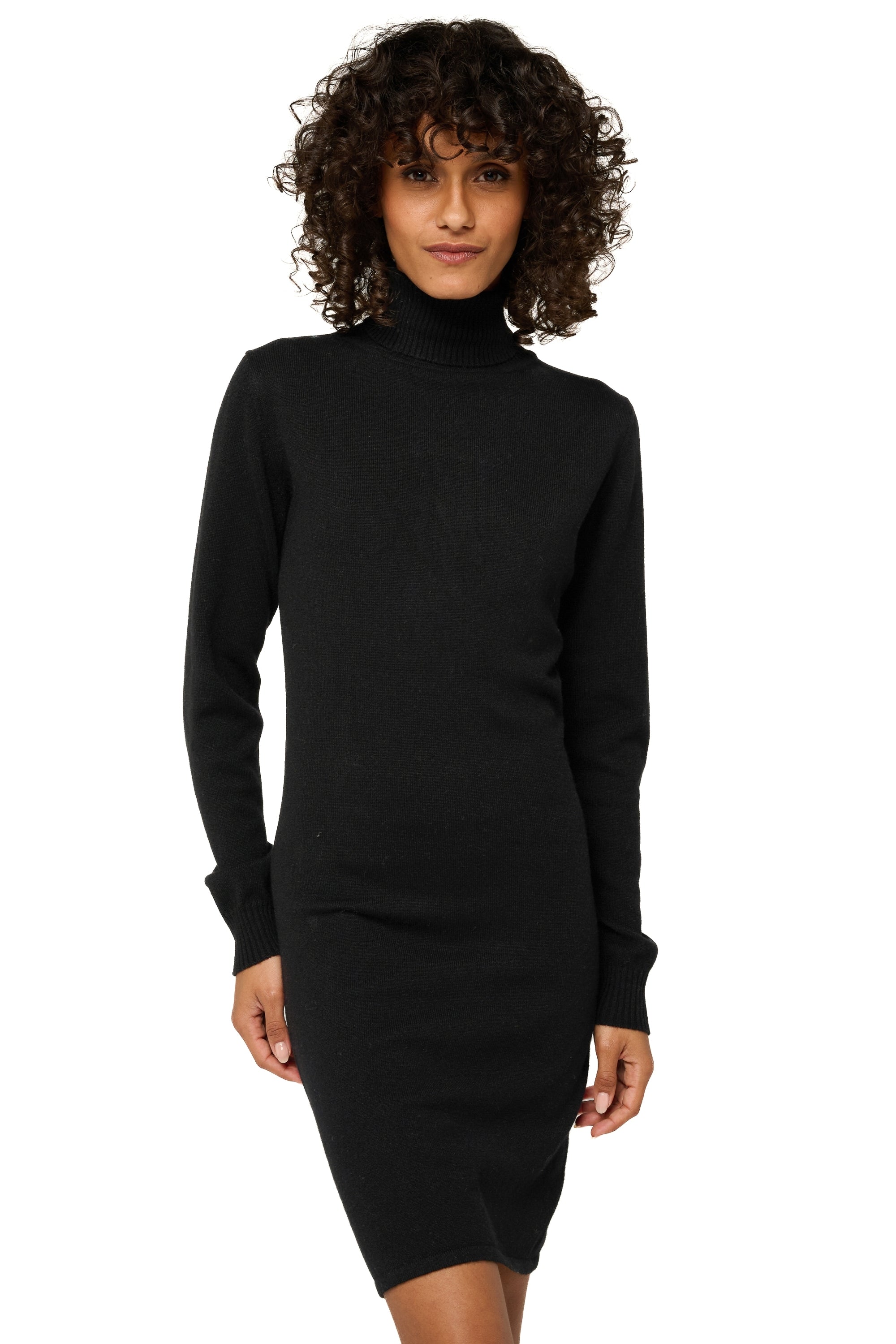 Abie women's cashmere jumper - black - Mahogany