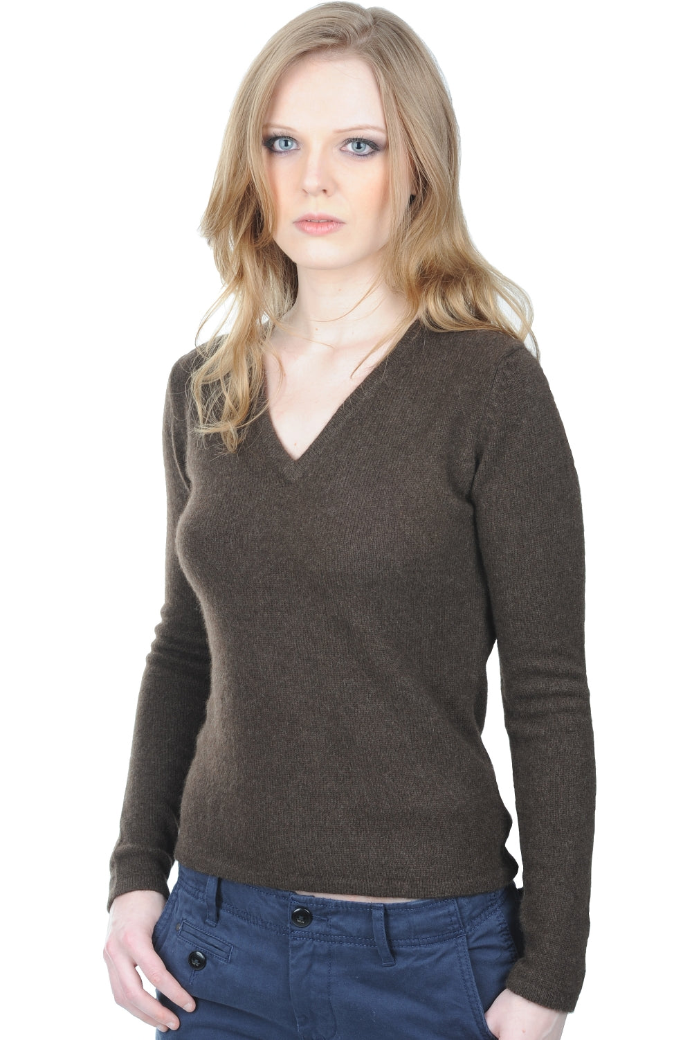 YakEmma in yak for women - natural brown - Mahogany