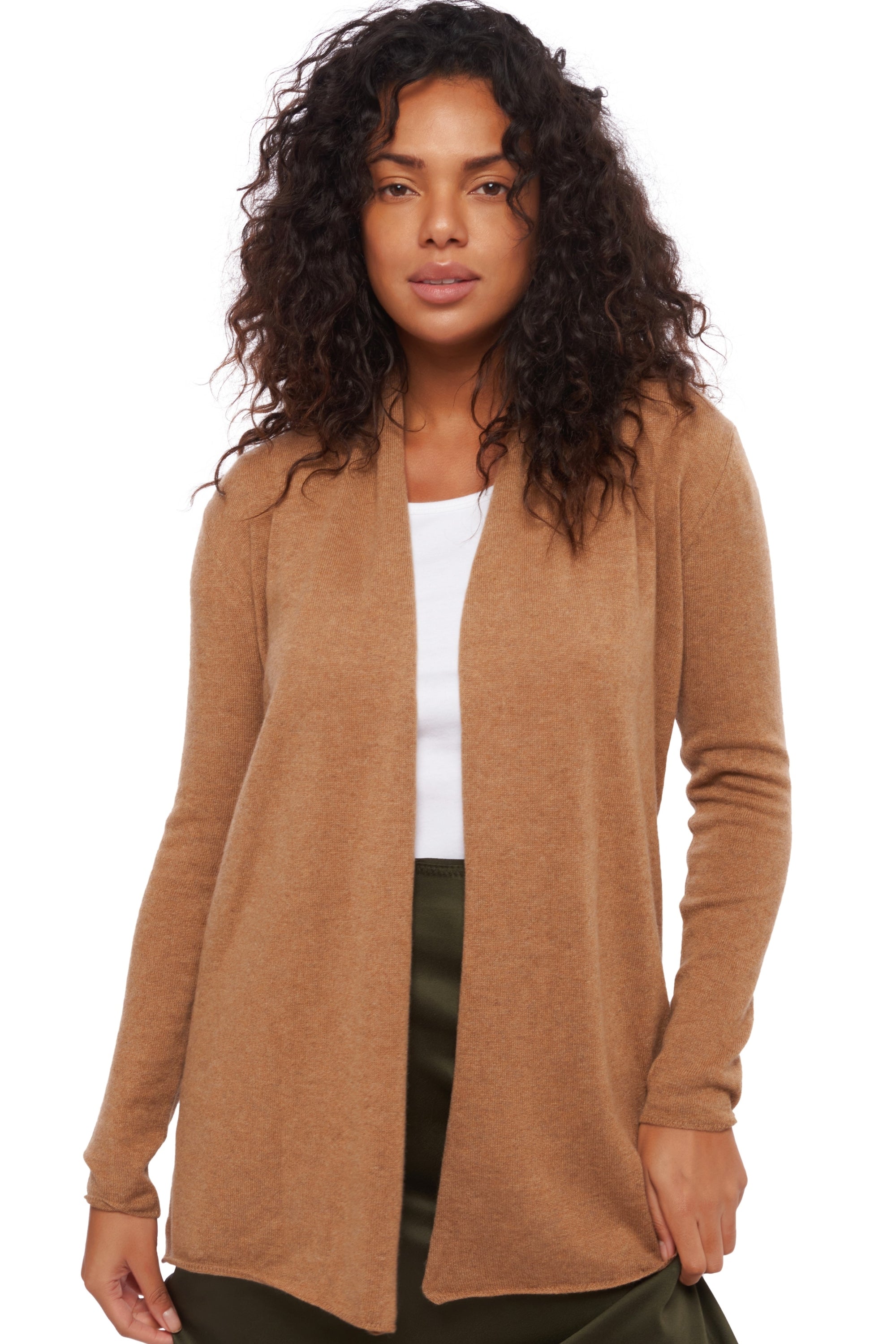 Pucci women's cashmere - camel marl - Mahogany