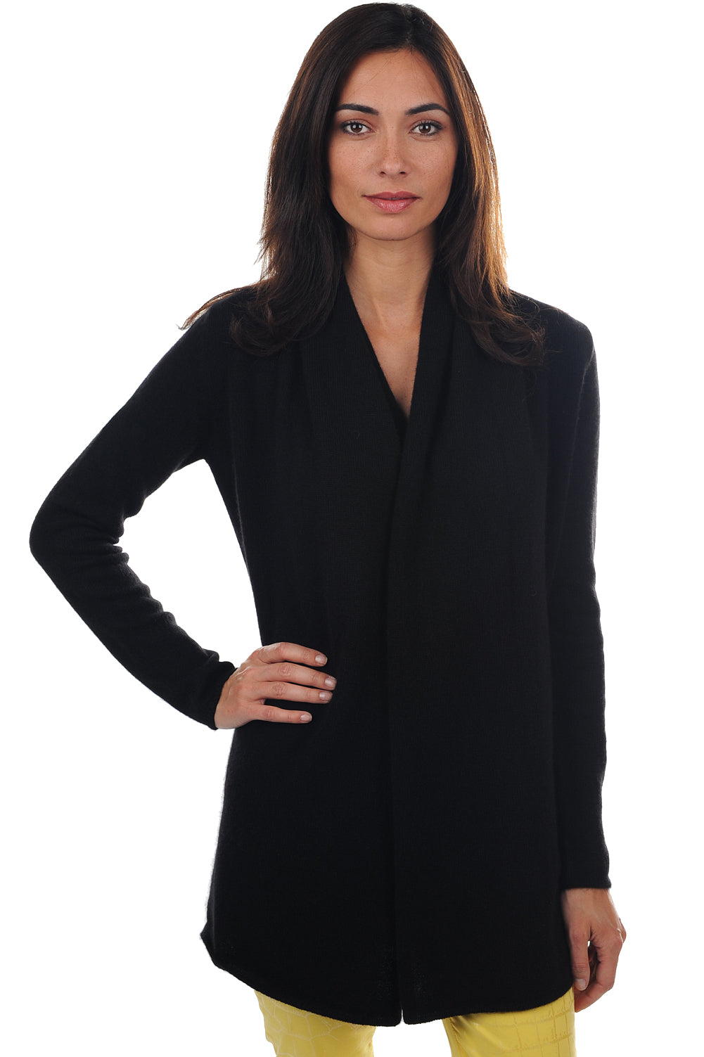 Florange in yak for women - black - Mahogany