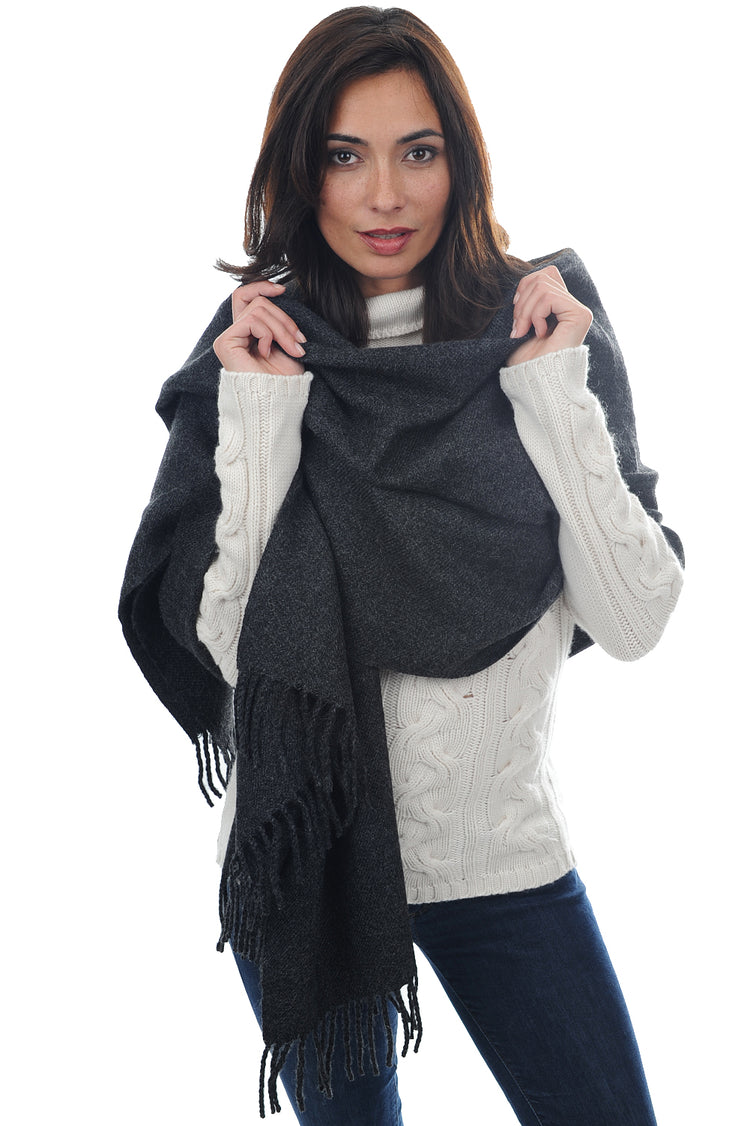 Baby alpaca scarf, 100% Baby Alpaca, unisex, fine, Mahogany