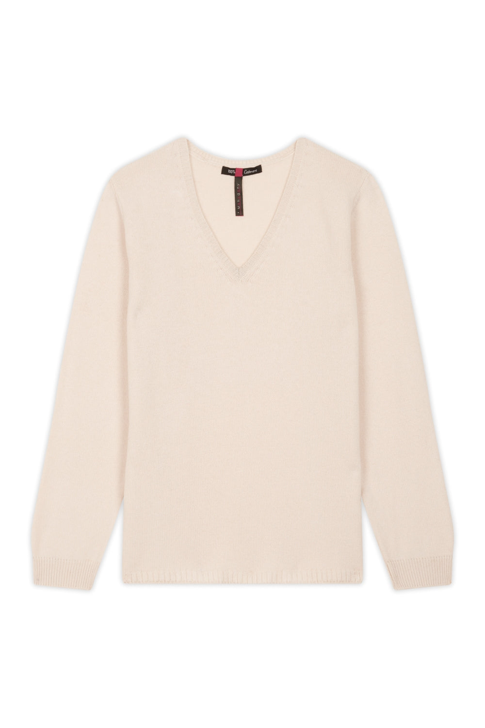 Erine 4F women's cashmere jumper - off-white - Mahogany
