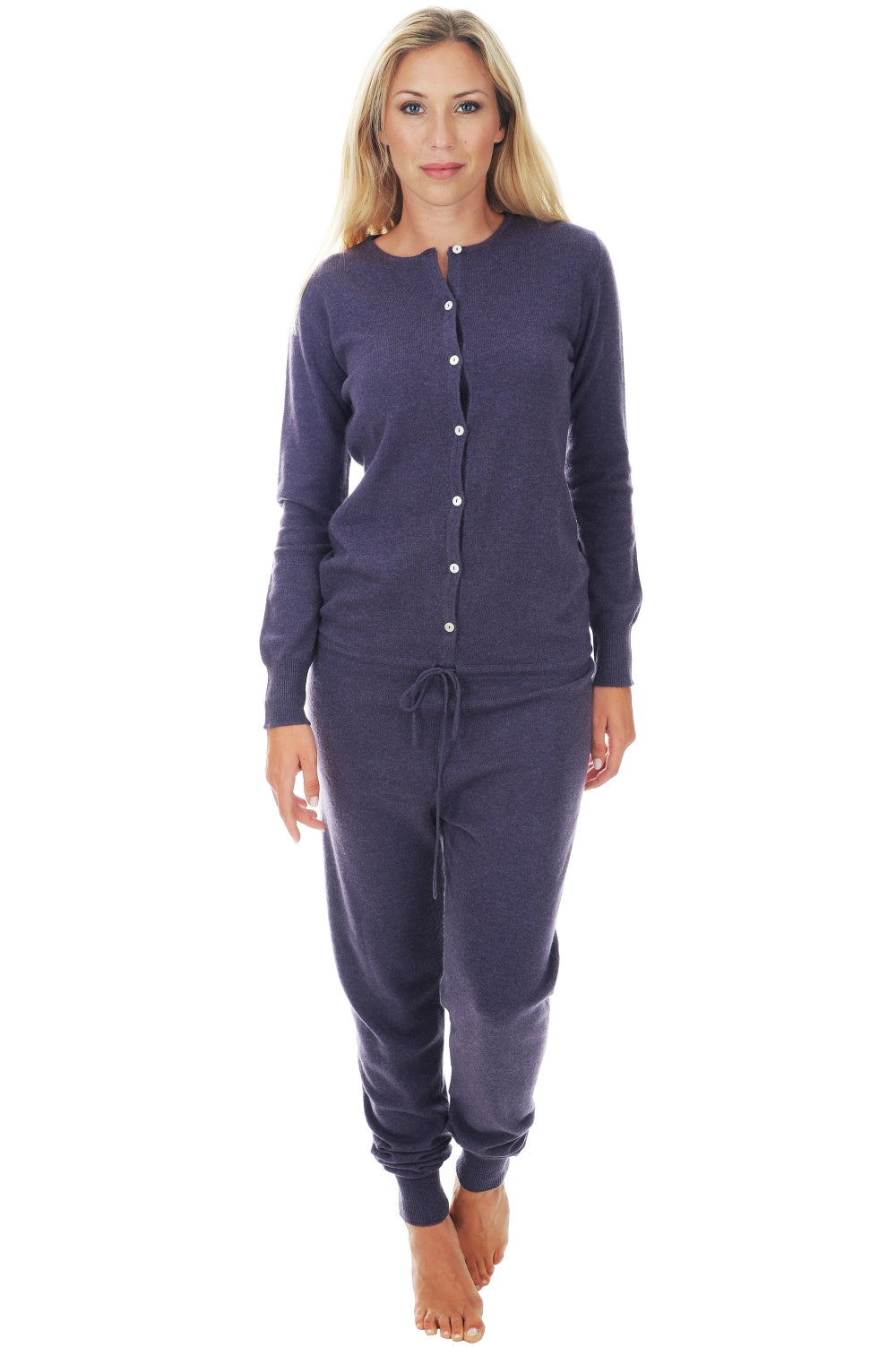 Women's cashmere Plume - mulberry - Mahogany