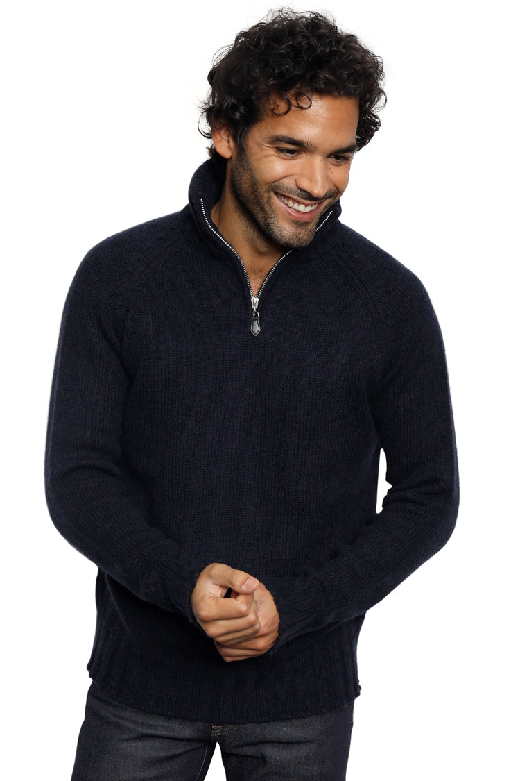 Craig men's camel - navy - Mahogany