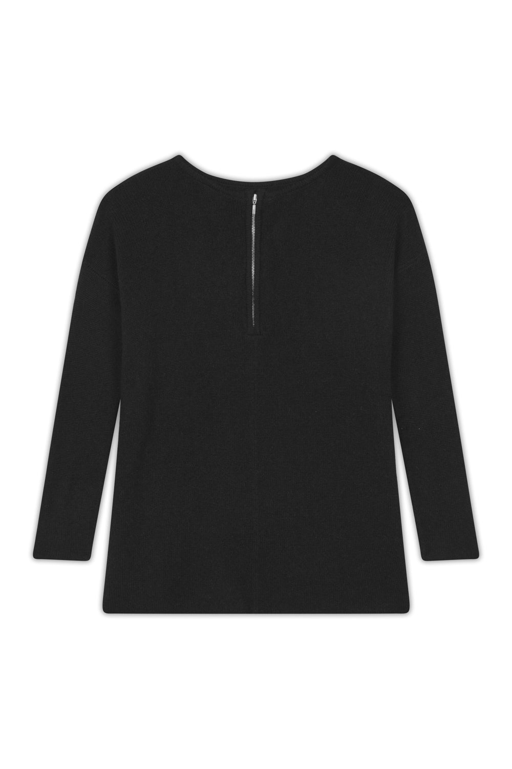 Nadeje women's yak jumper - black - Mahogany