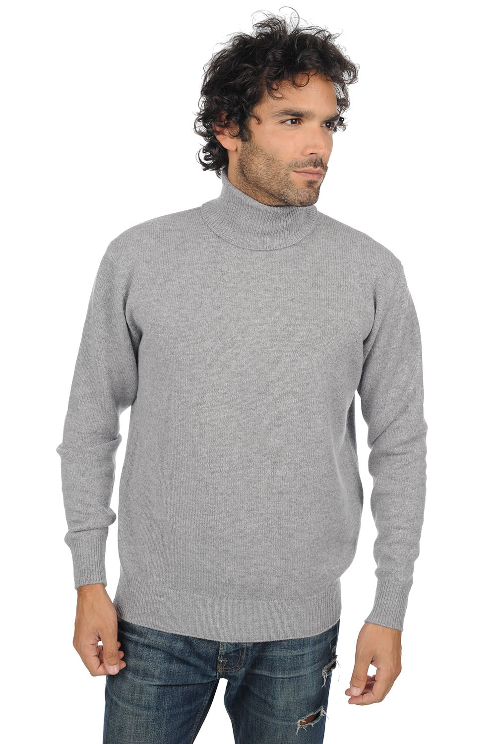 Edgar 4F in cashmere for men - turtledove - Mahogany