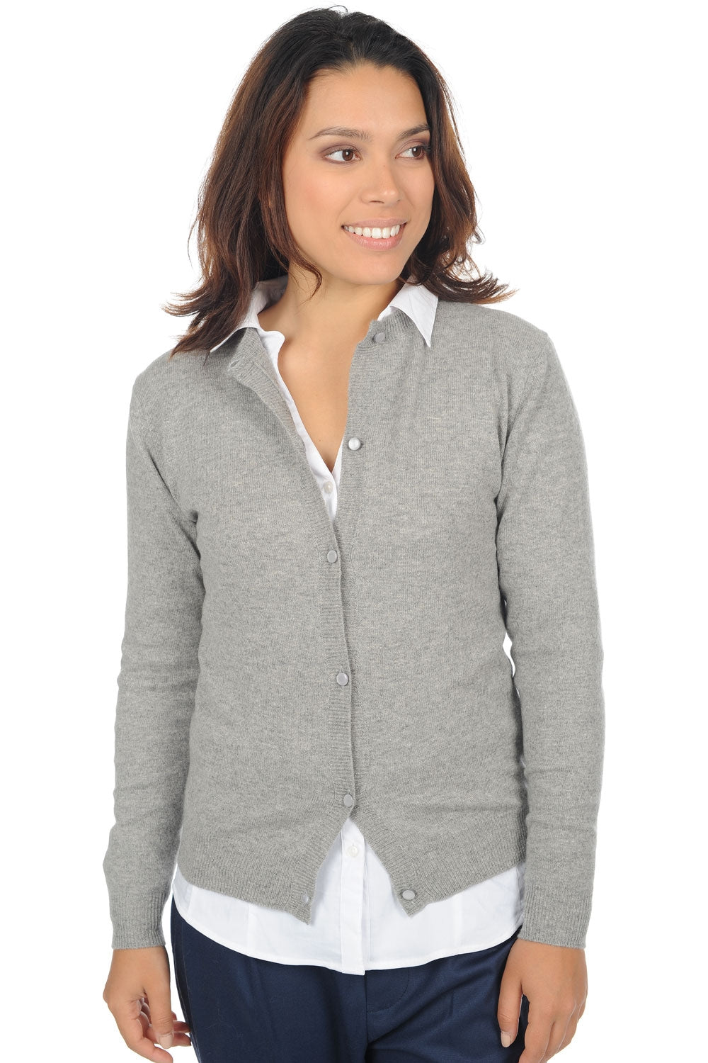 Tyra women's cashmere - concretee - Mahogany