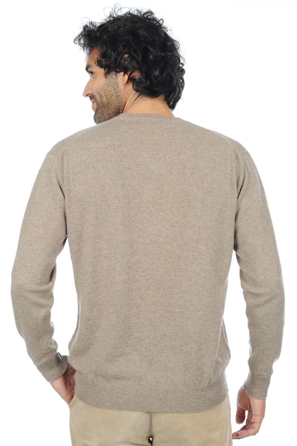 Gaspard Premium en cachemire homme - Vue 1 - dolma natural - Mahogany
