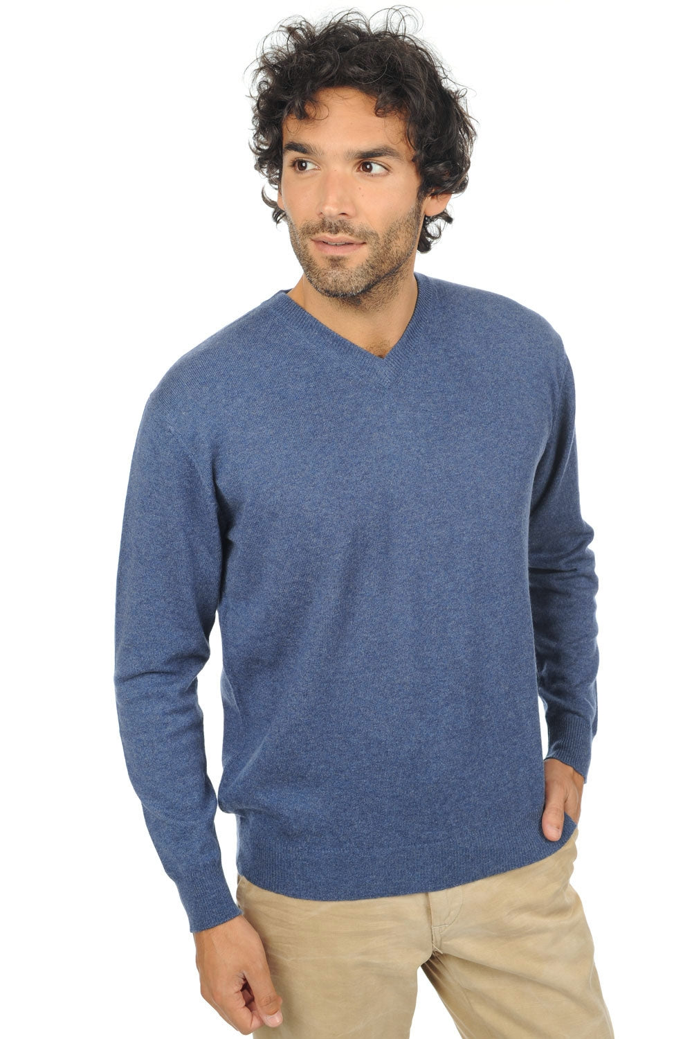 Gaspard Premium in cashmere for men - premium rockpool - Mahogany