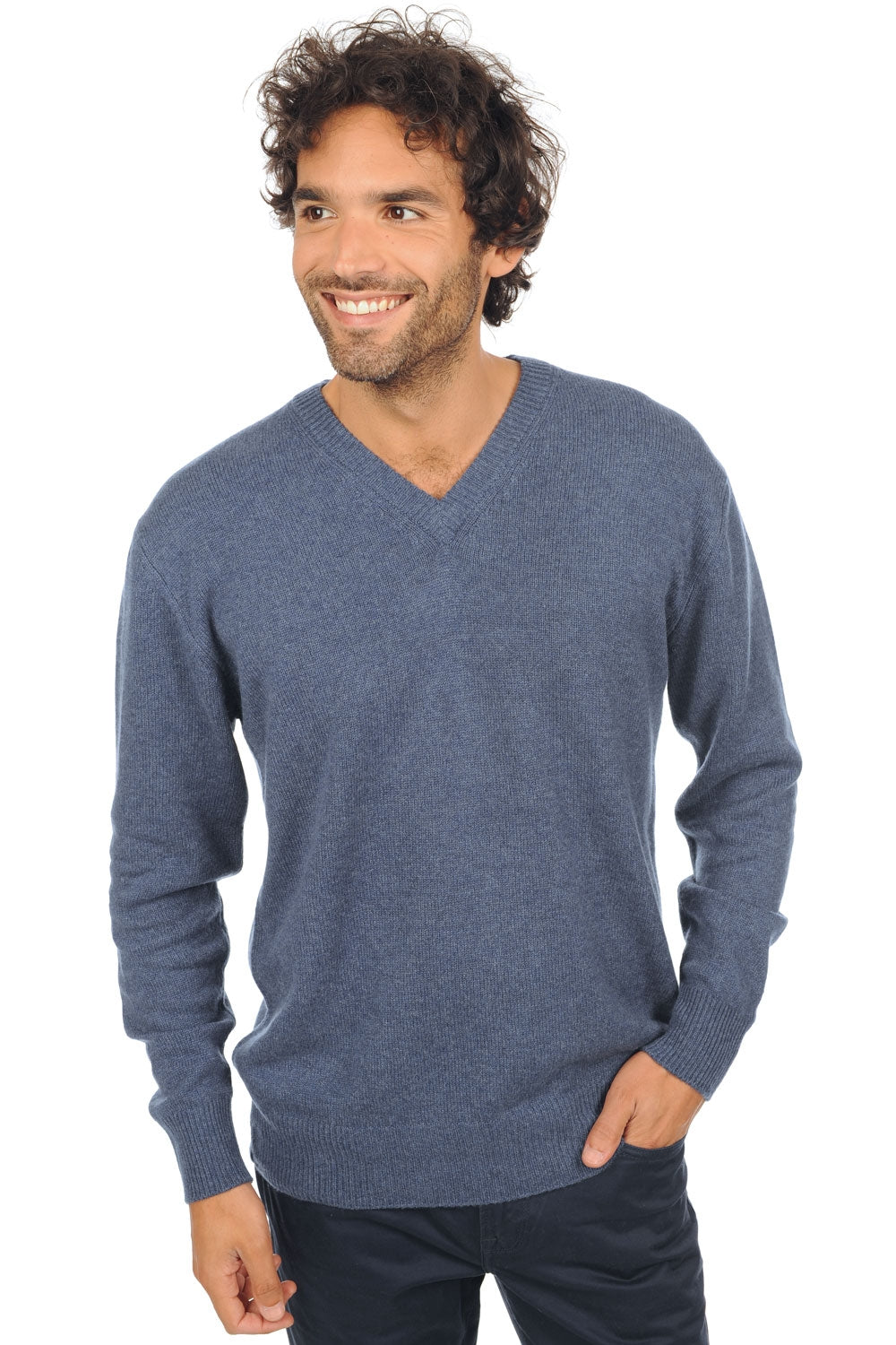 Hippolyte 4F Premium in cashmere for men - premium rockpool - Mahogany