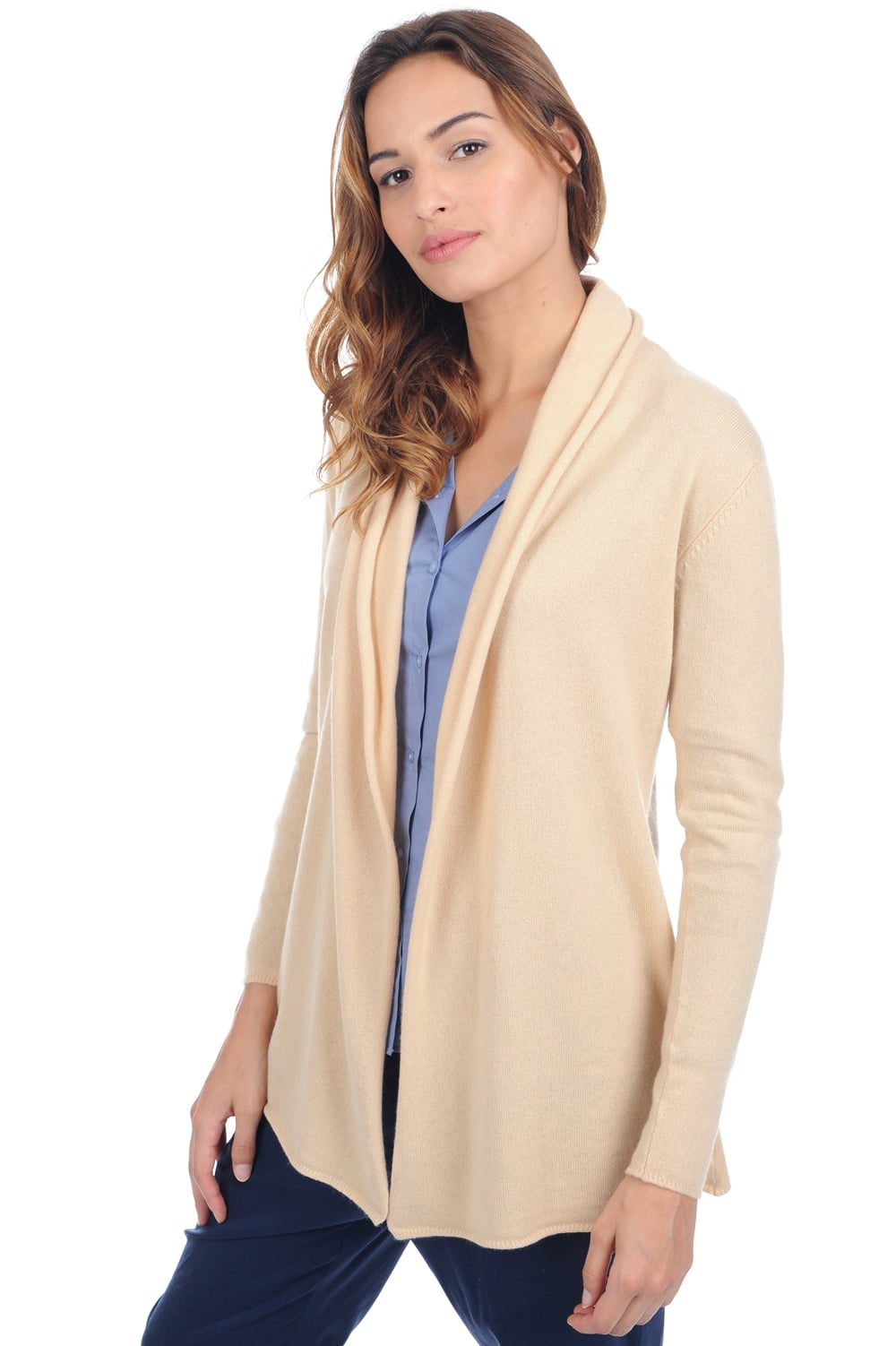 Pucci women's cashmere - honey - Mahogany