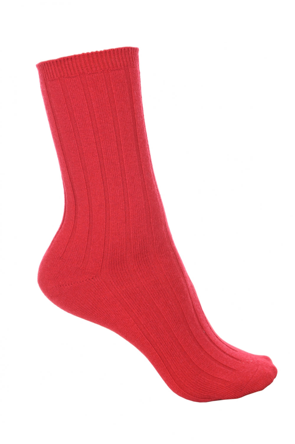 Dragibus in cashmere & elastane for women - velvet red - Mahogany