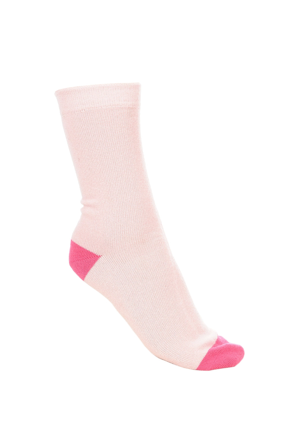 Frontibus women's cashmere & elastane jumper - pale pink-shocking pink - Mahogany