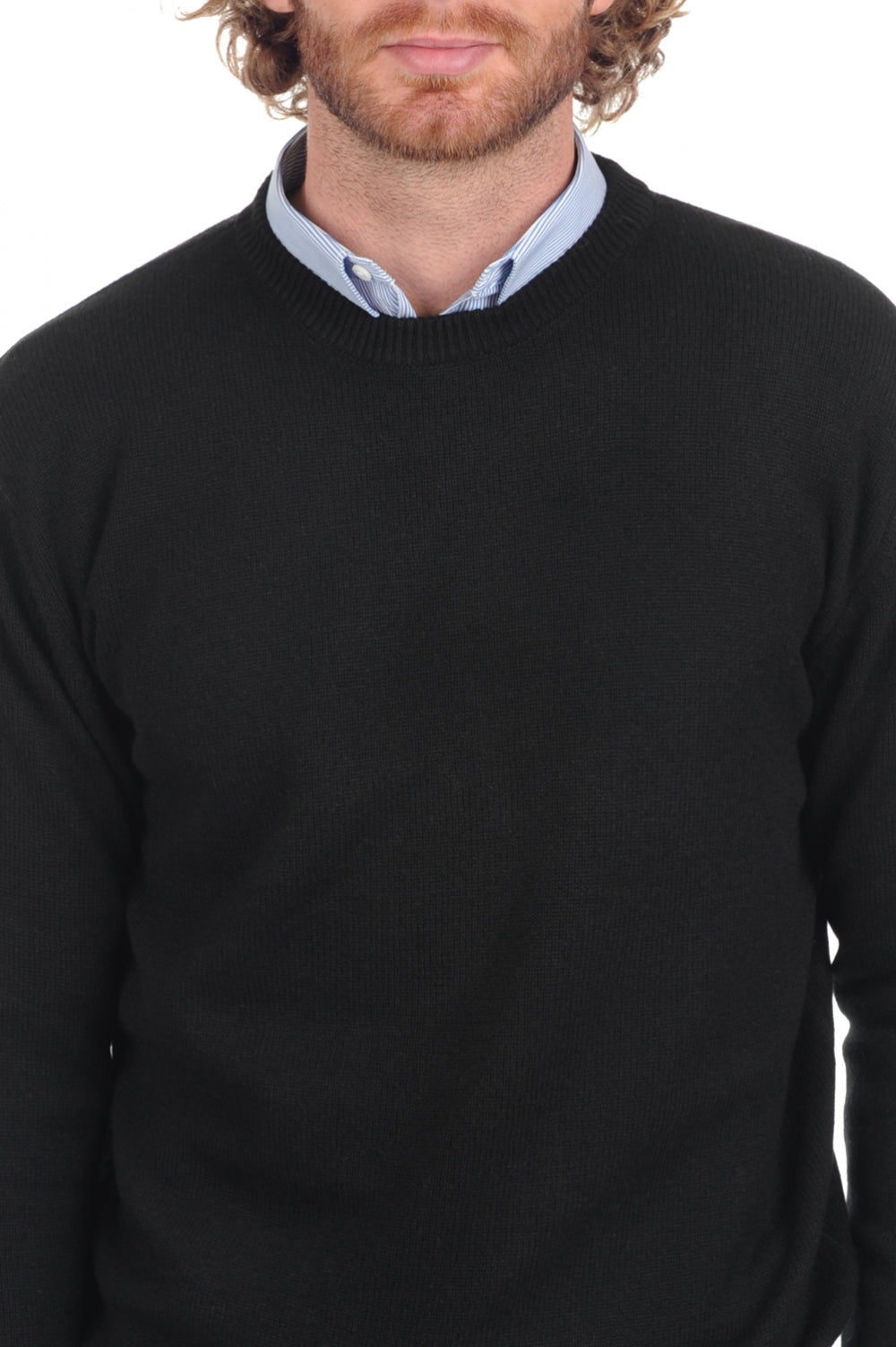 Nestor 4F Premium en cachemire homme - Vue 1 - black - Mahogany