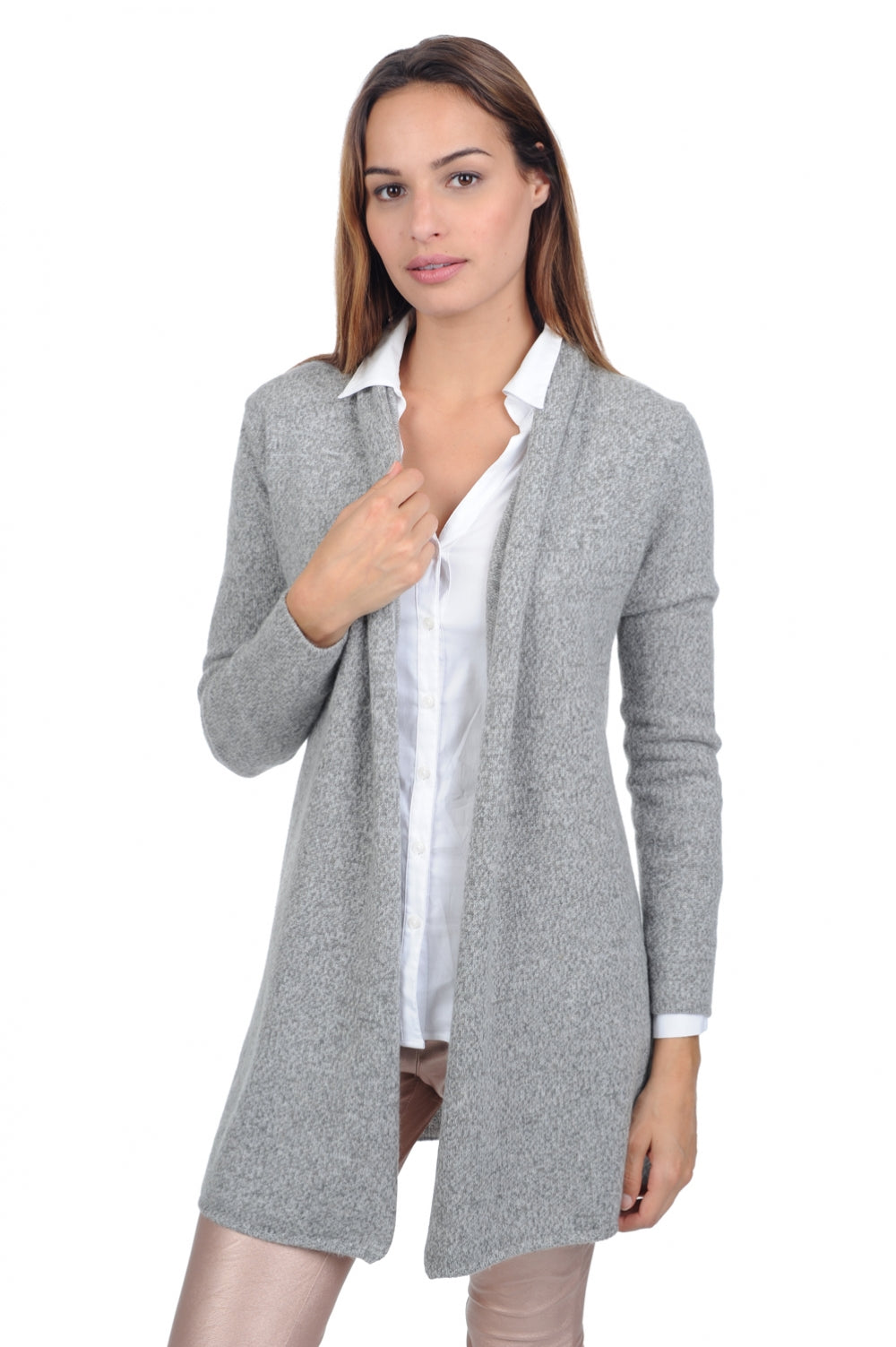 Fauve women's cashmere - chinchilla - Mahogany