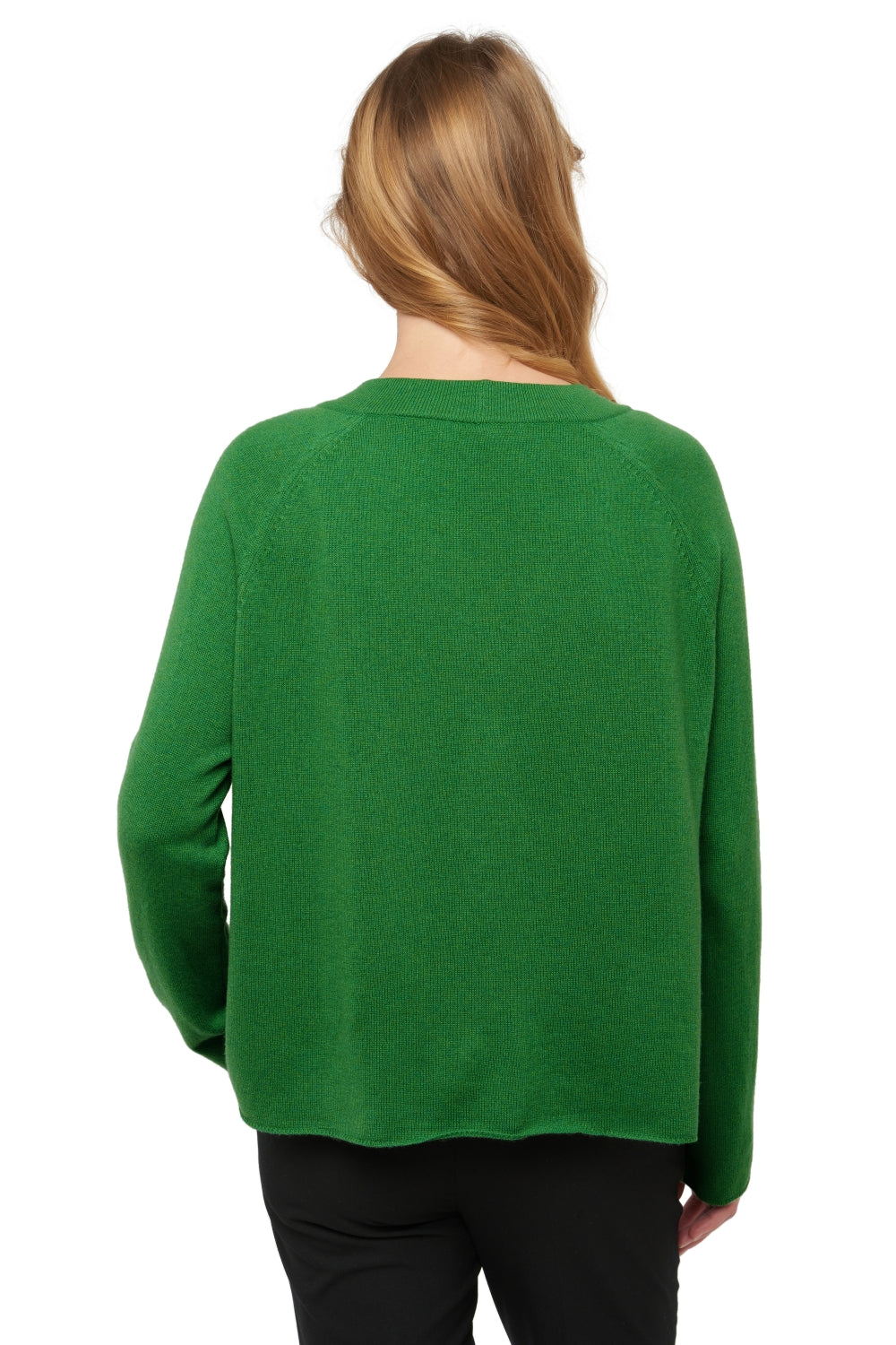 Chana en cachemire femme - Vue 2 - basil - Mahogany