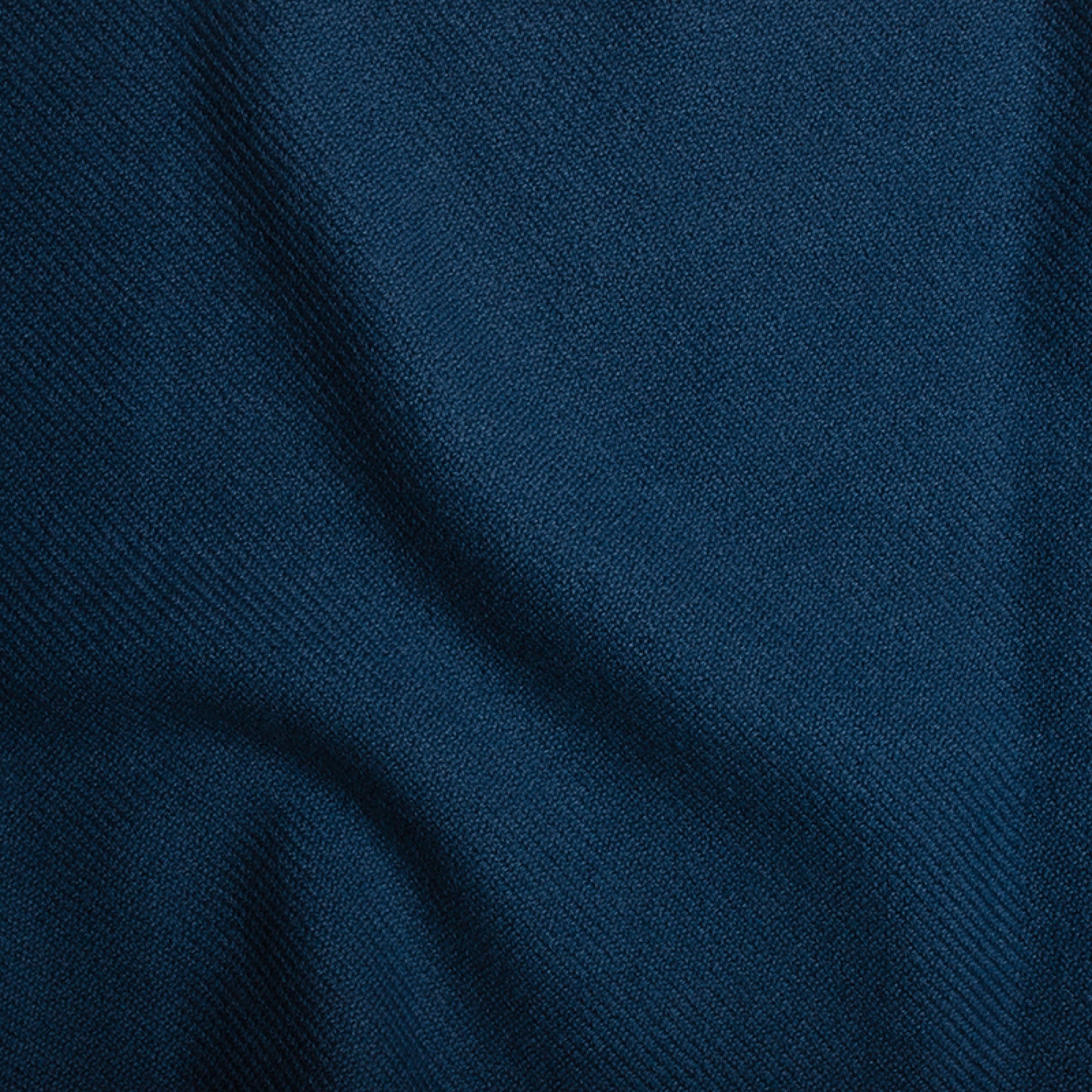 Toodoo Plain L in mixed cashmere - Prussian blue - Mahogany