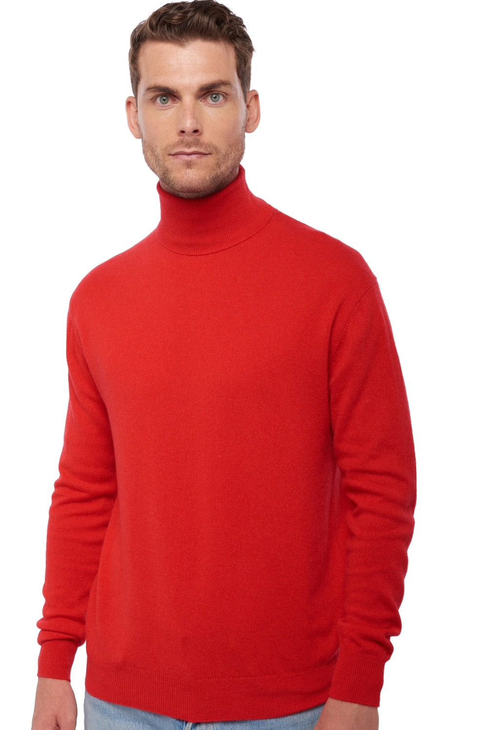 Edgar men's cashmere - red - Mahogany