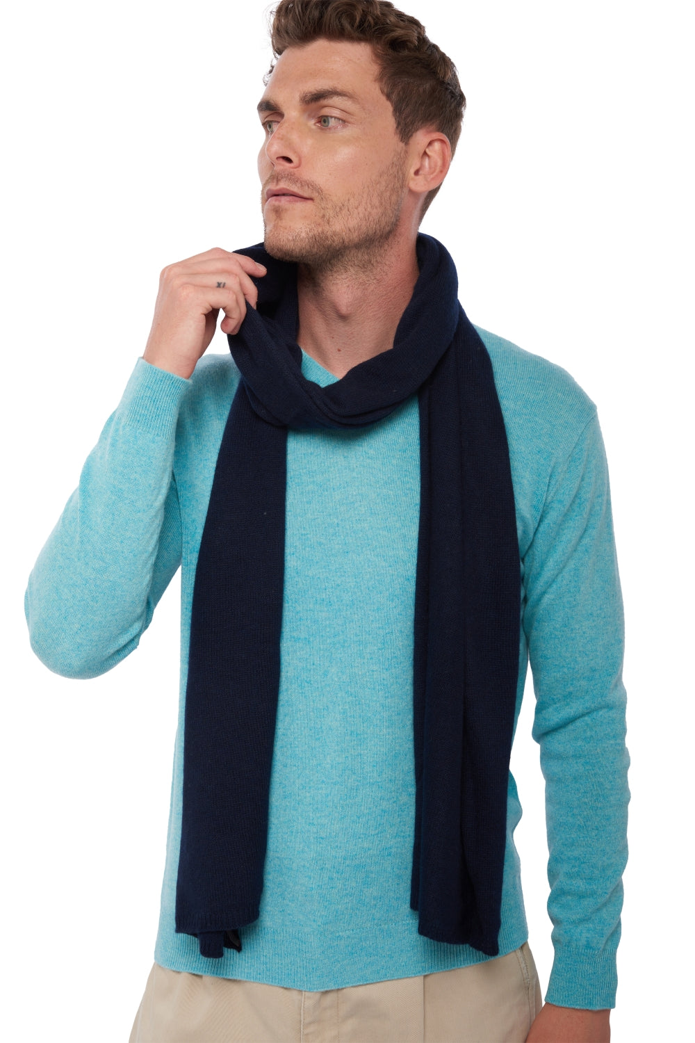 Miaou unisex cashmere - dark navy - Mahogany