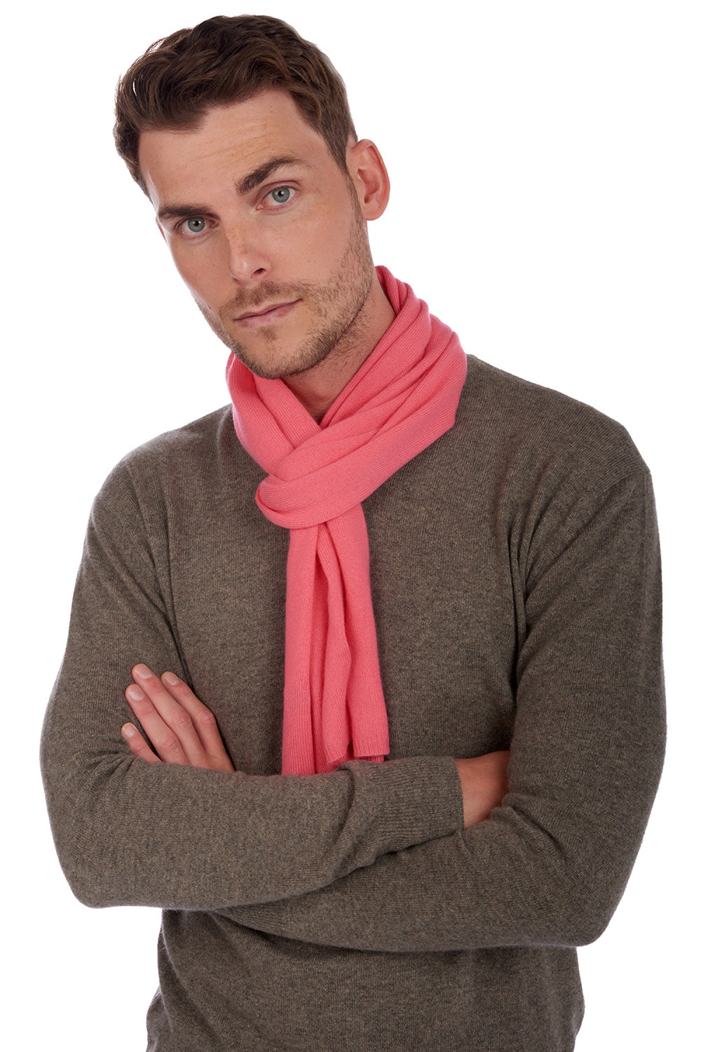 Ozone in mixed cashmere - blushing - Mahogany