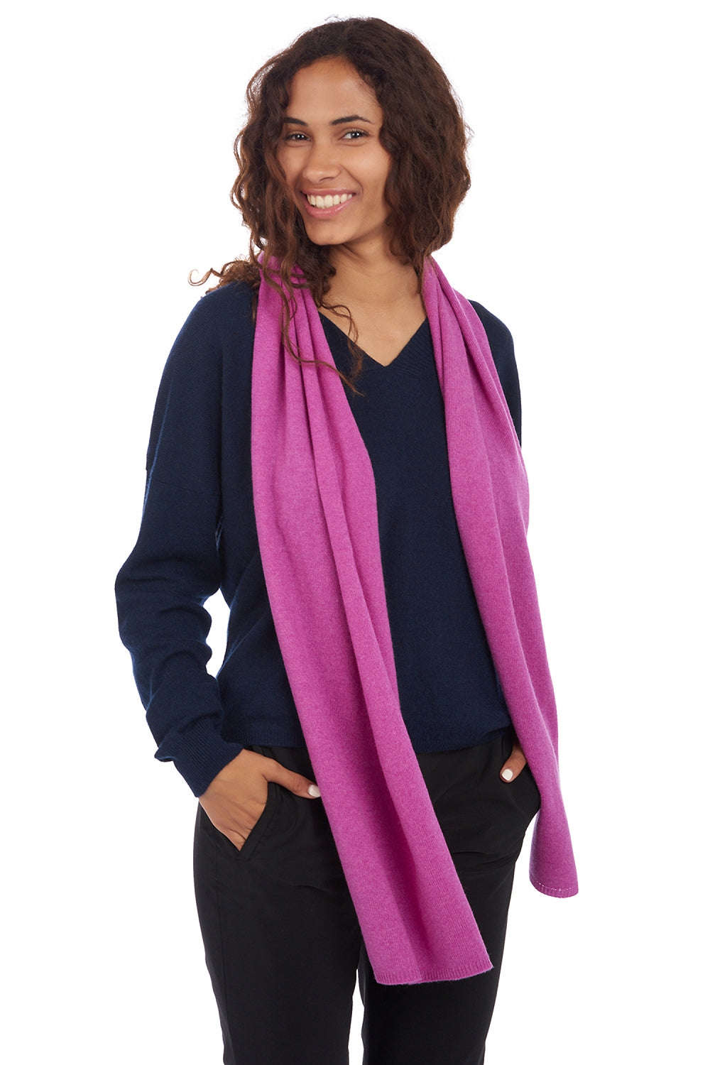 Ozone in mixed cashmere - gigi - Mahogany