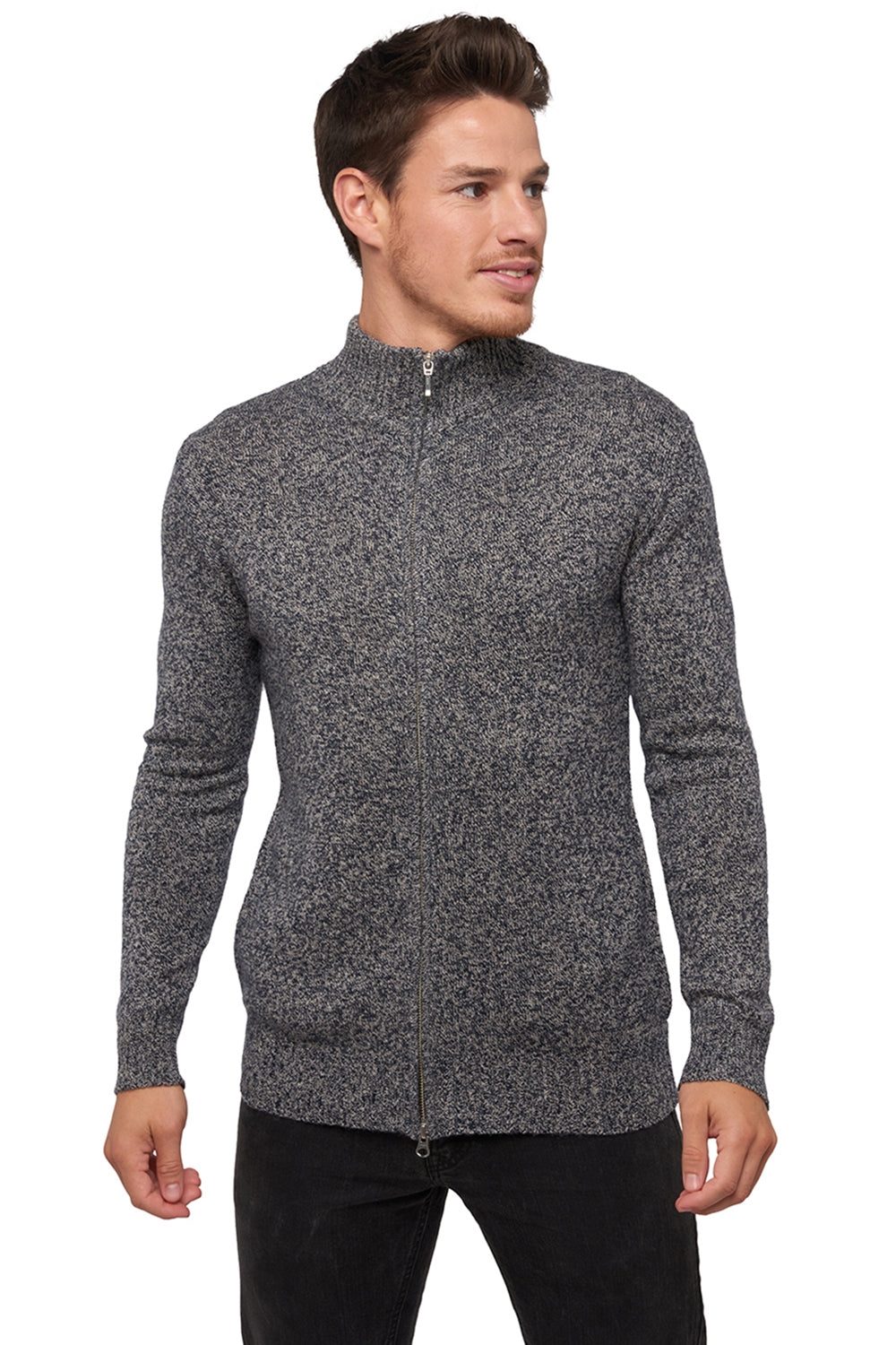 Clyde camel men's jumper - voyage - Mahogany