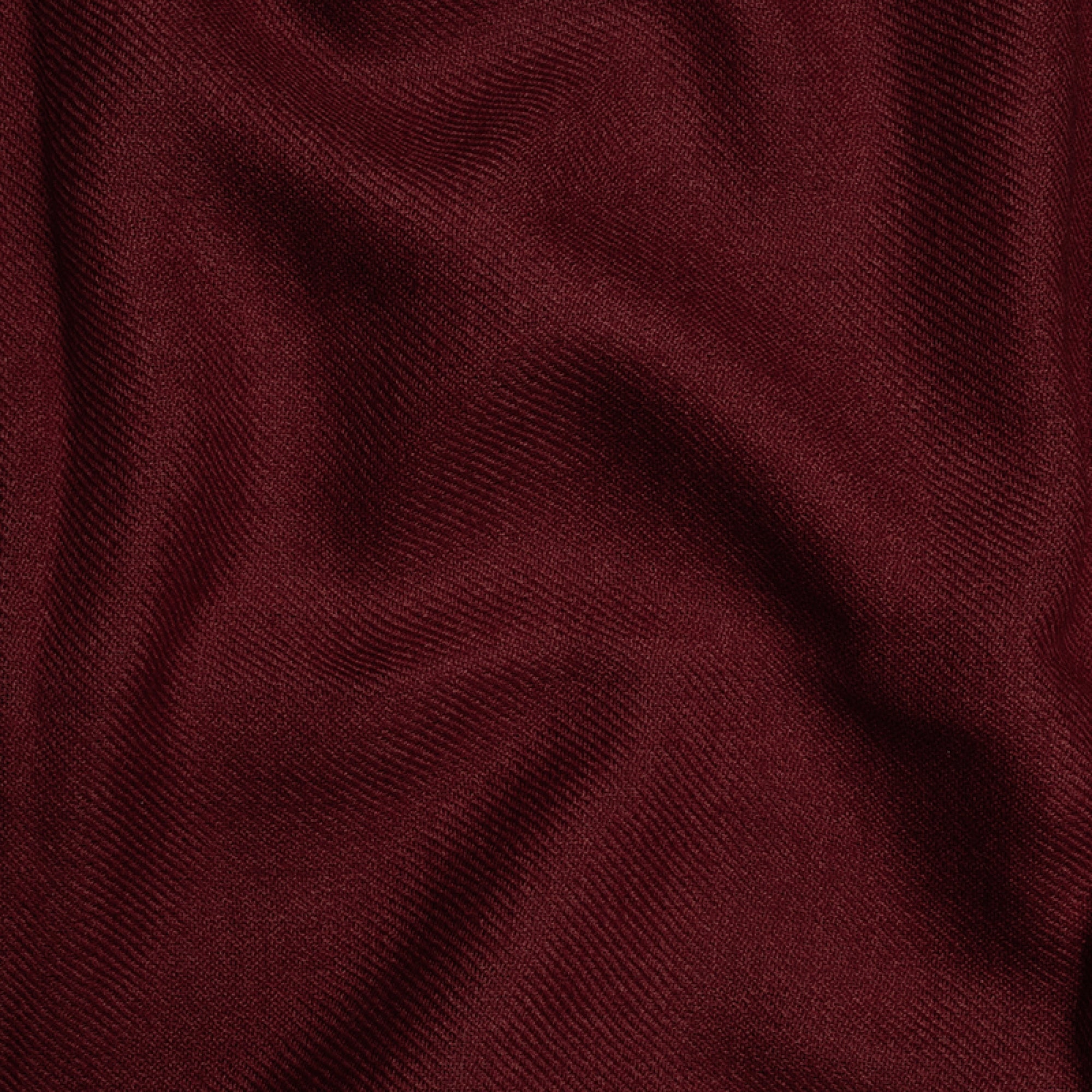 Toodoo Plain S in mixed cashmere - deep copper red - Mahogany
