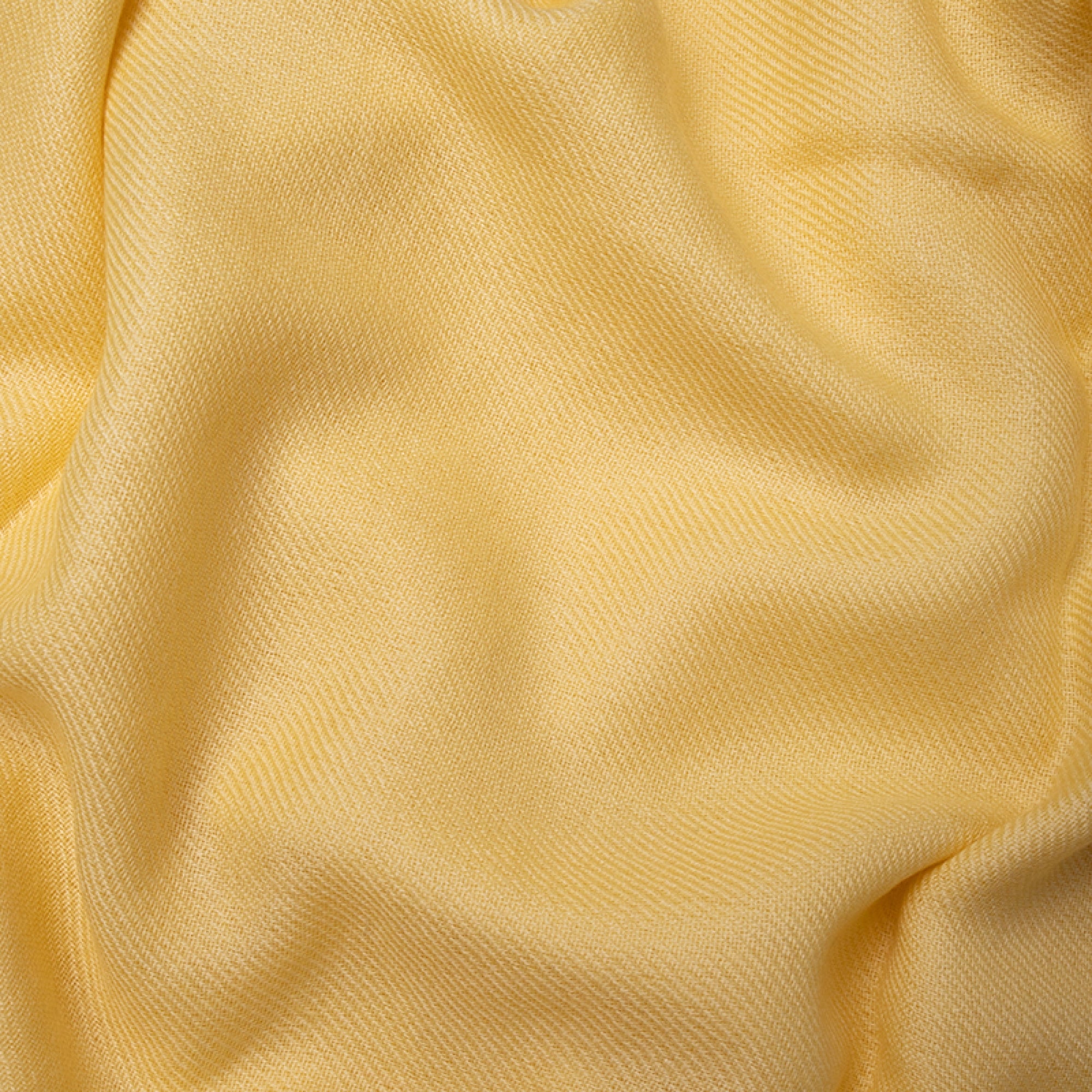 Toodoo Plain XL in mixed cashmere - pastel yellow - Mahogany