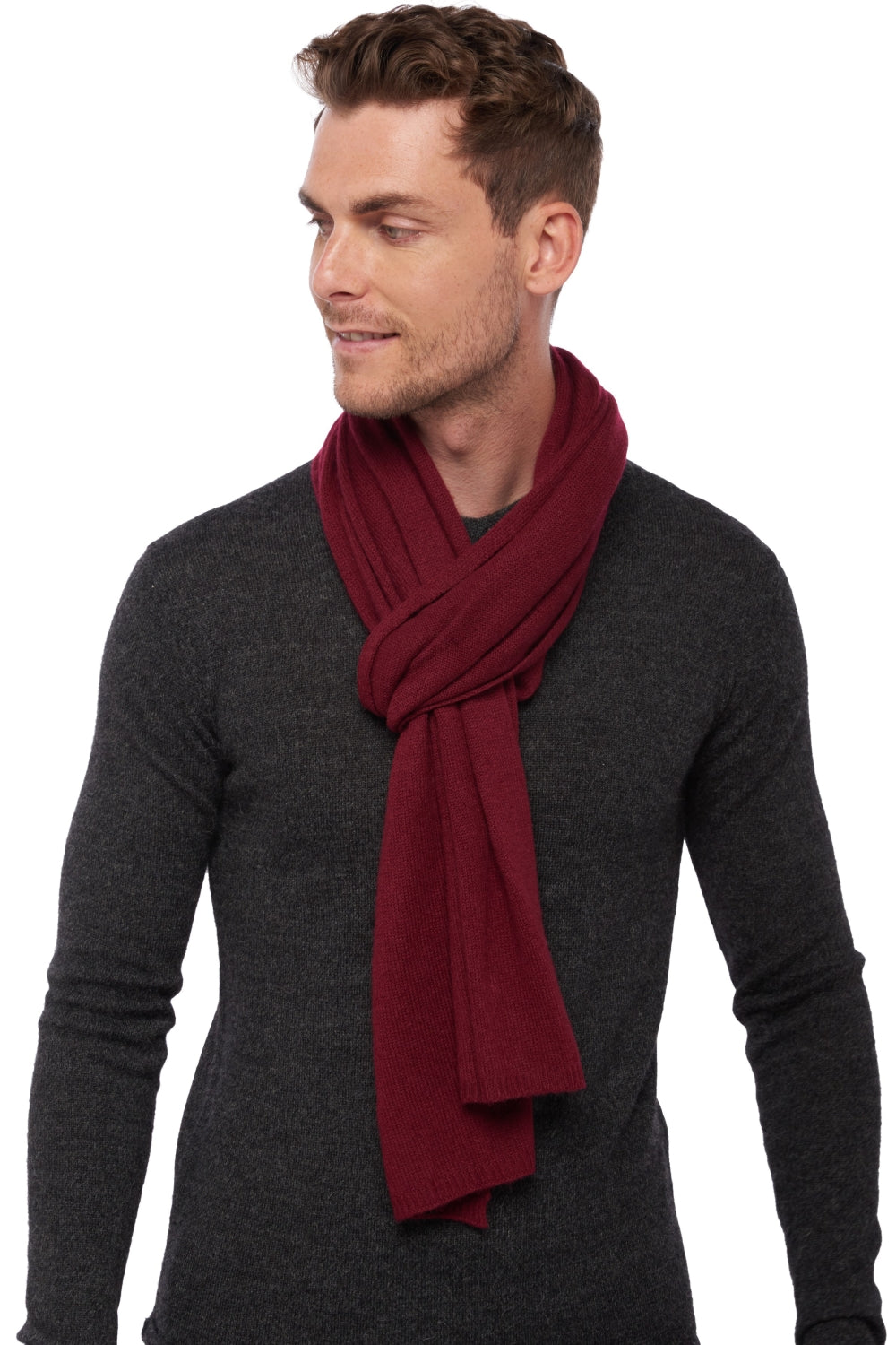 Miaou unisex cashmere - bordeaux - Mahogany
