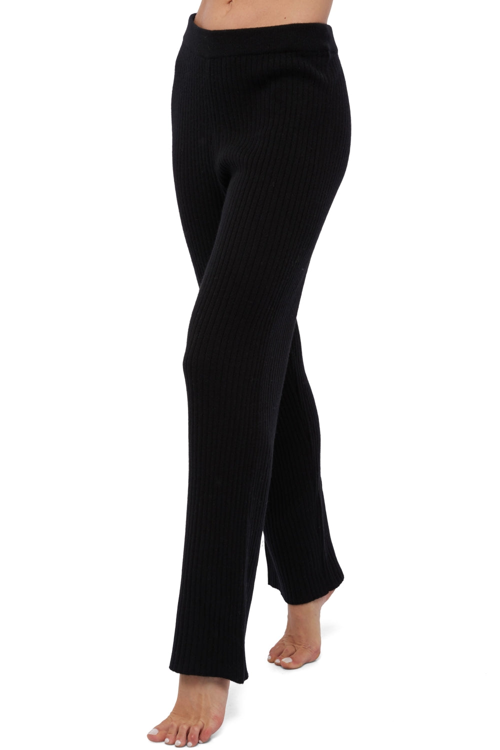 Avignon women's cashmere jumper - black - Mahogany