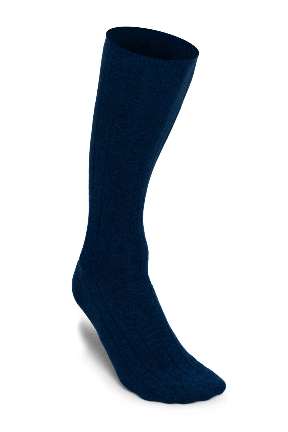 Dragibus Long women's cashmere & elastane jumper - dark navy - Mahogany