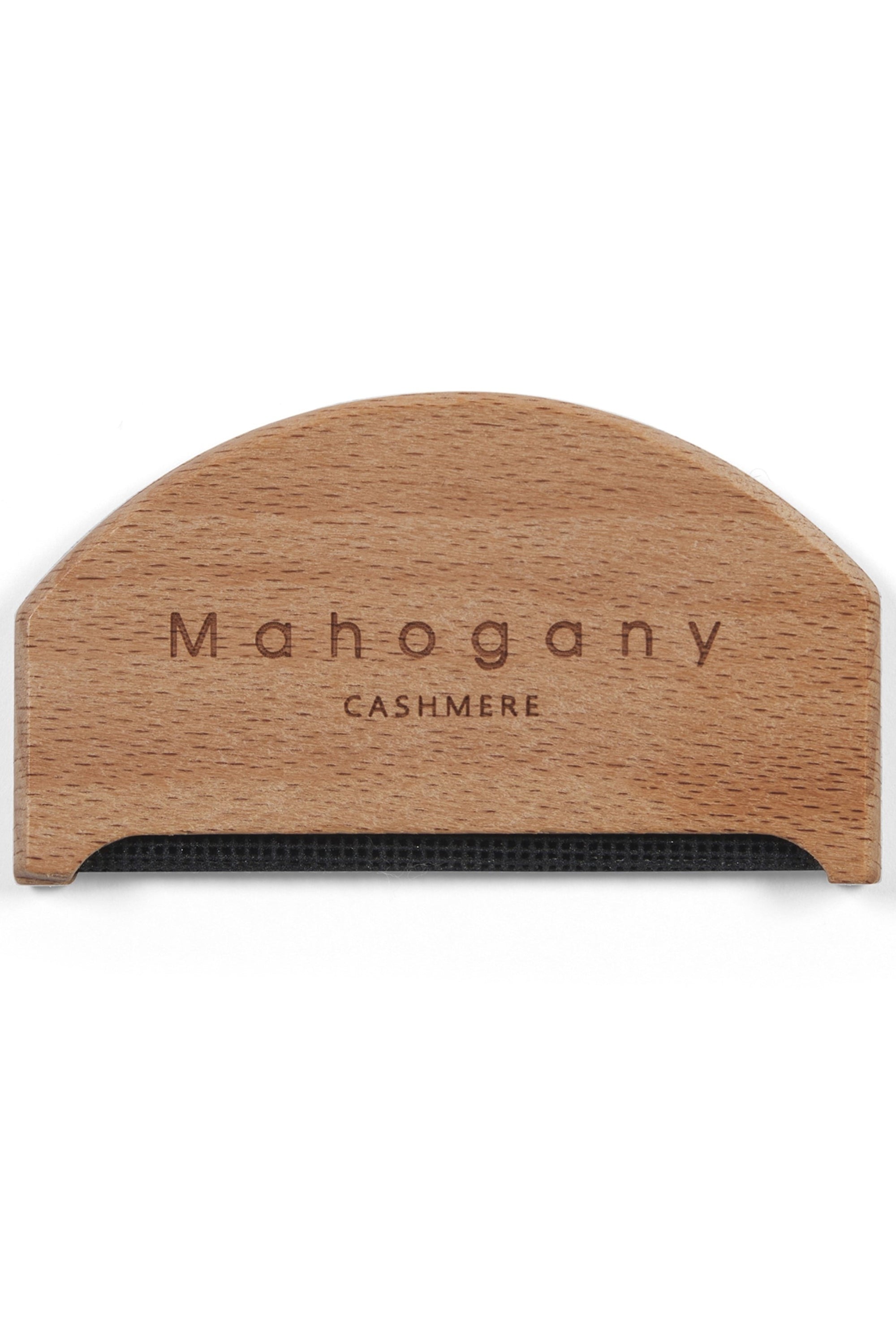 Mixed comb in horn - Natural - Mahogany