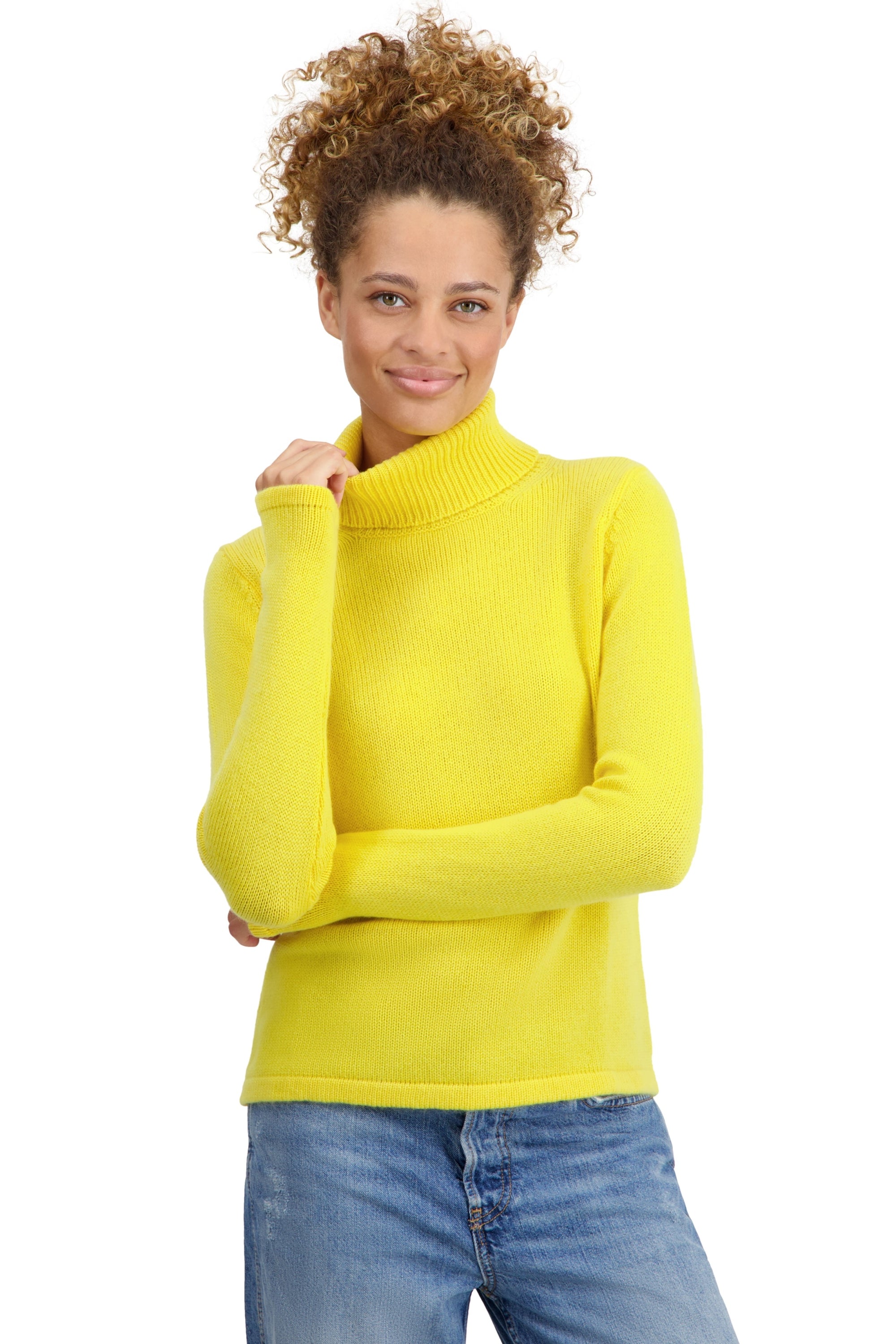 Women's cashmere Taipei - daffodil - Mahogany