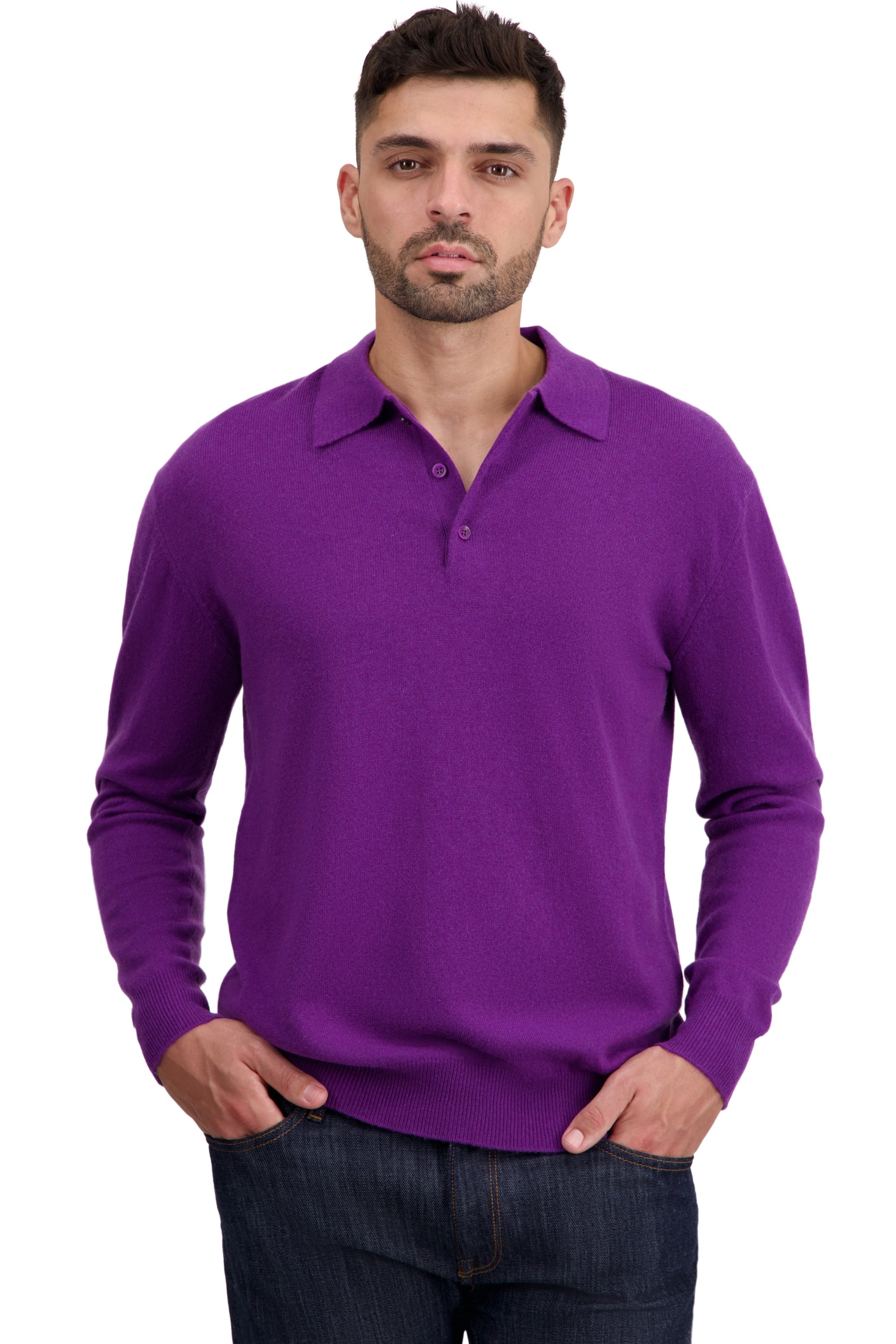 Tarn men's cashmere jumper - regalia - Mahogany
