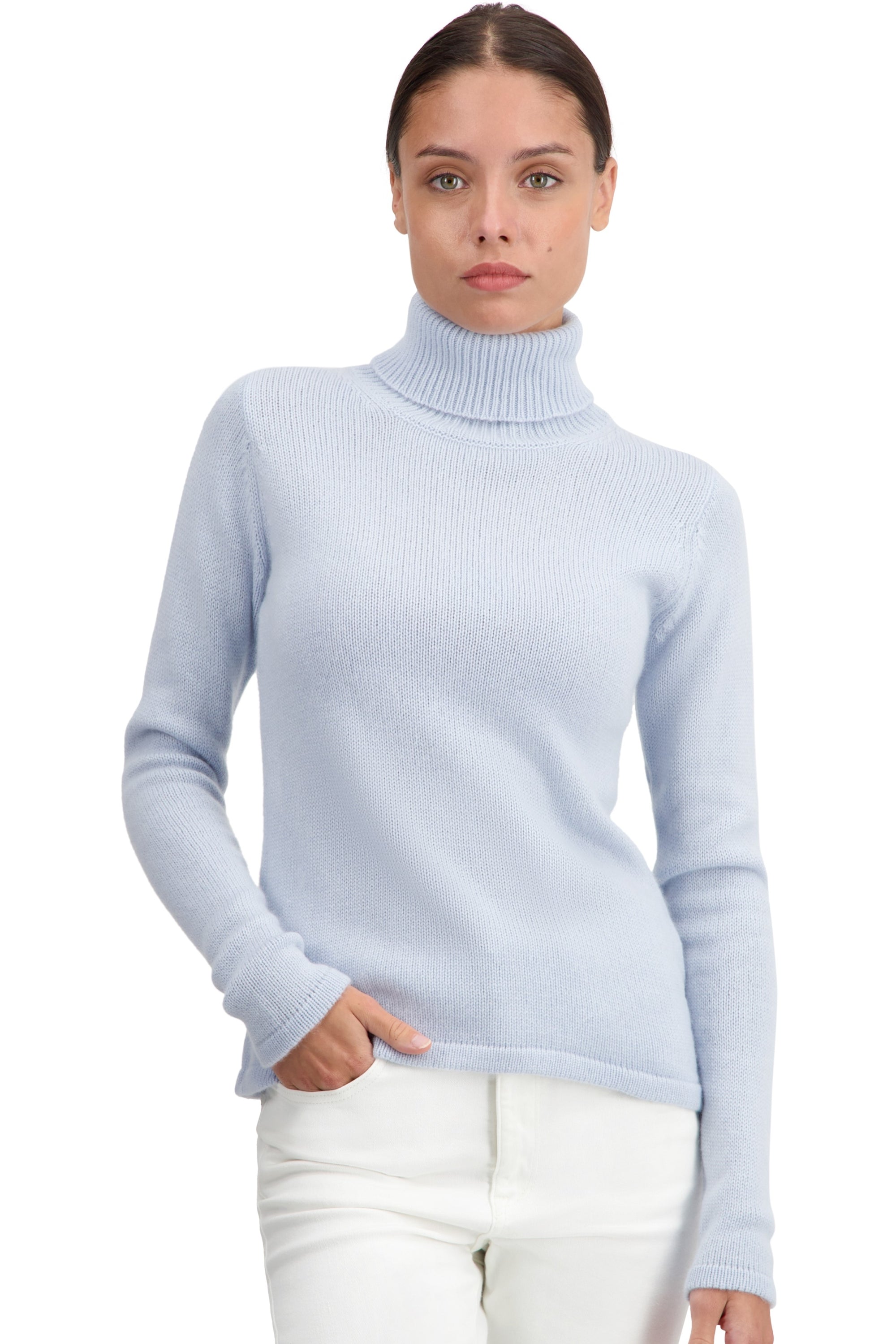 Women's cashmere Taipei - whisper - Mahogany