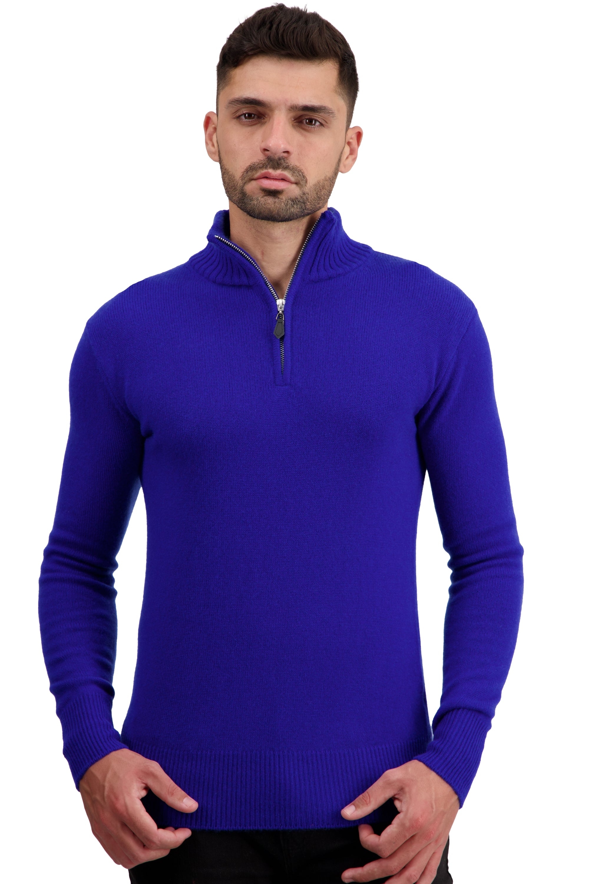 Donovan men's cashmere jumper - regata blue - Mahogany