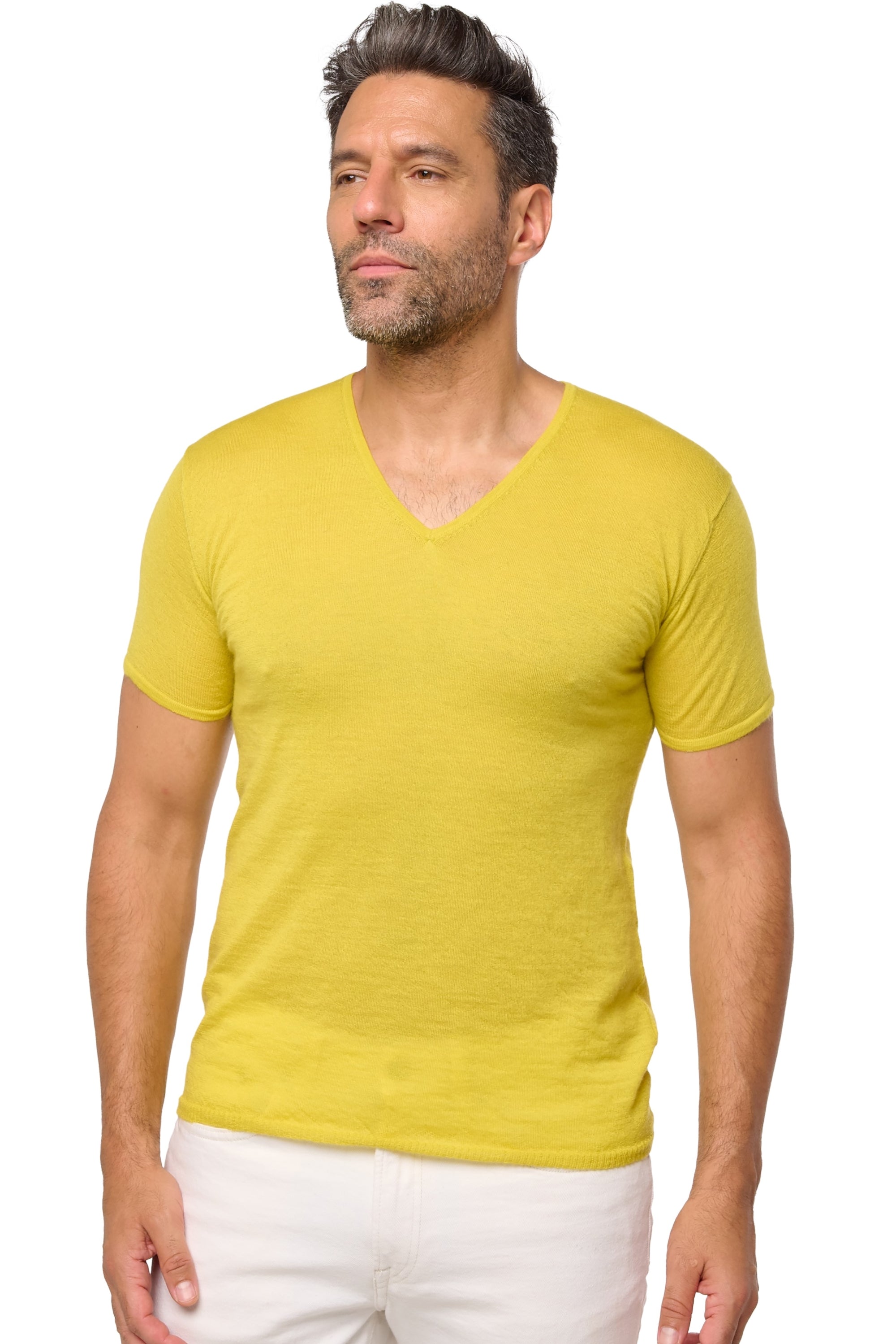 Nino in cashmere down for men - stem - Mahogany
