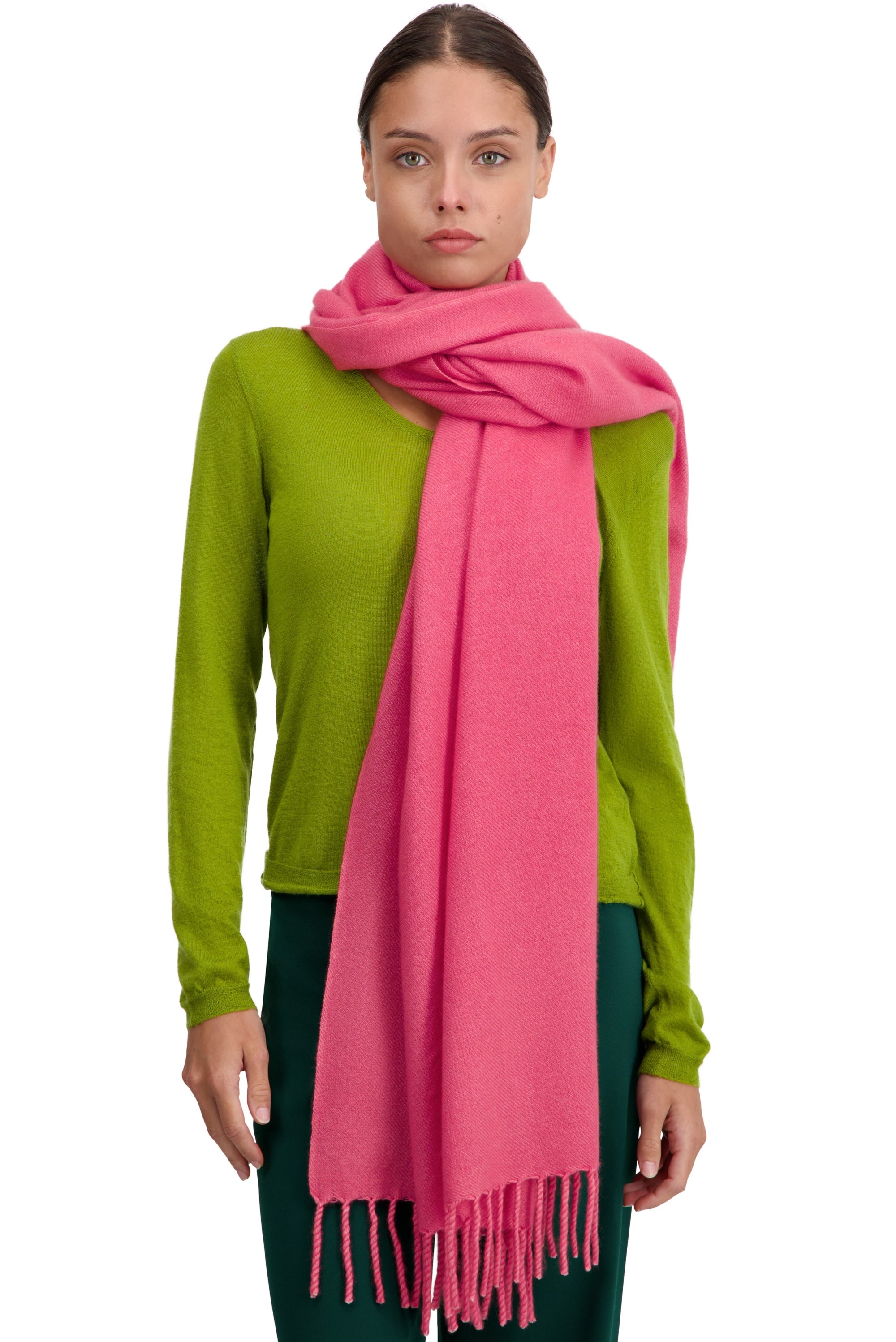 Niry women's cashmere jumper - Sorbet - Mahogany