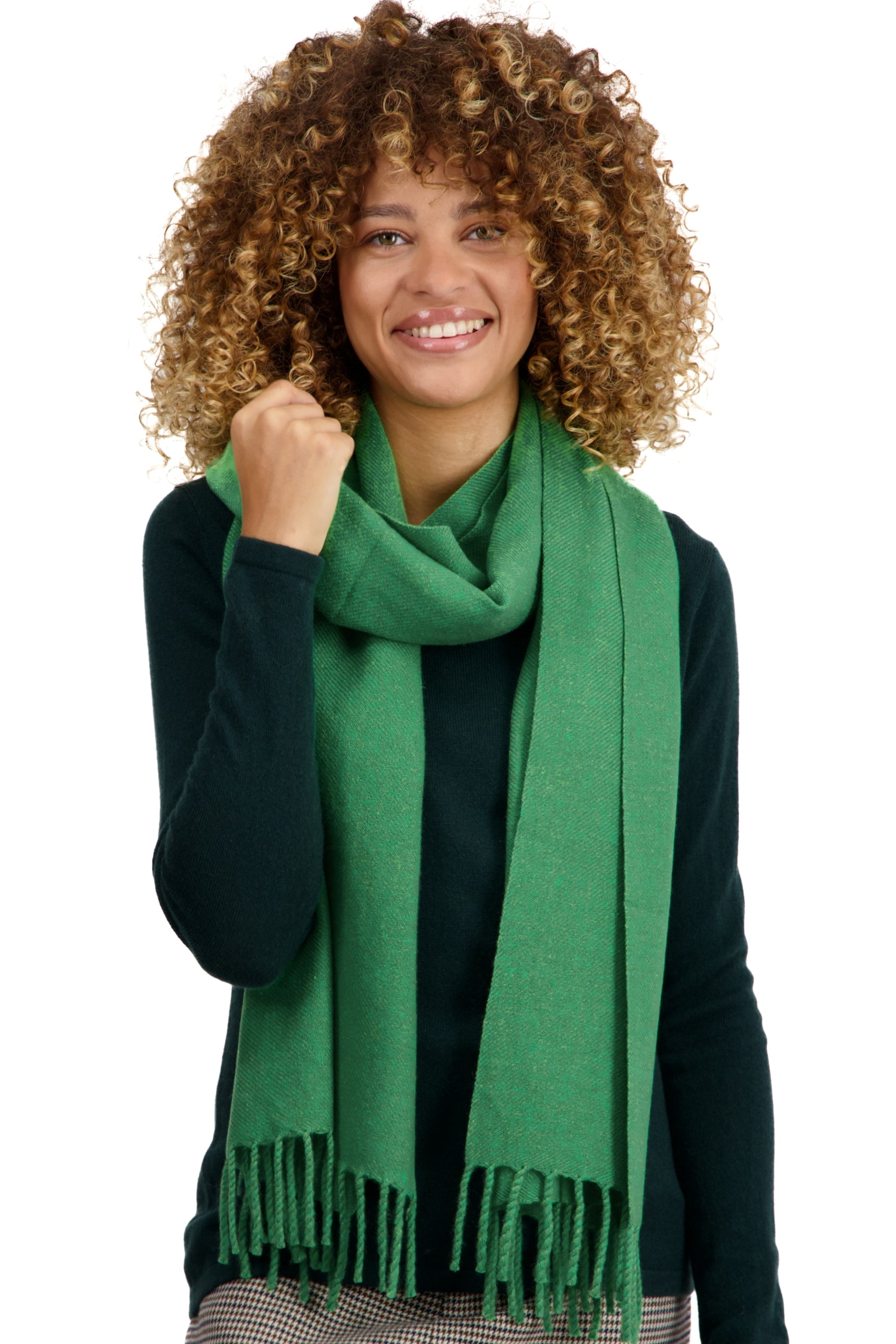 Tartempion en cachemire femme - Vue 3 - basil - Mahogany