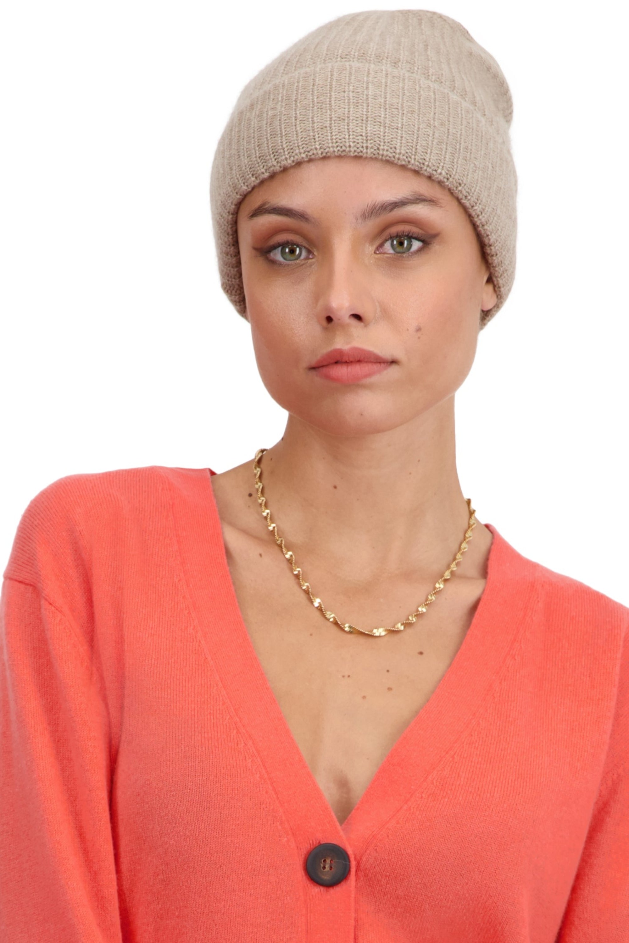 Terra in mixed cashmere - natural brown - Mahogany