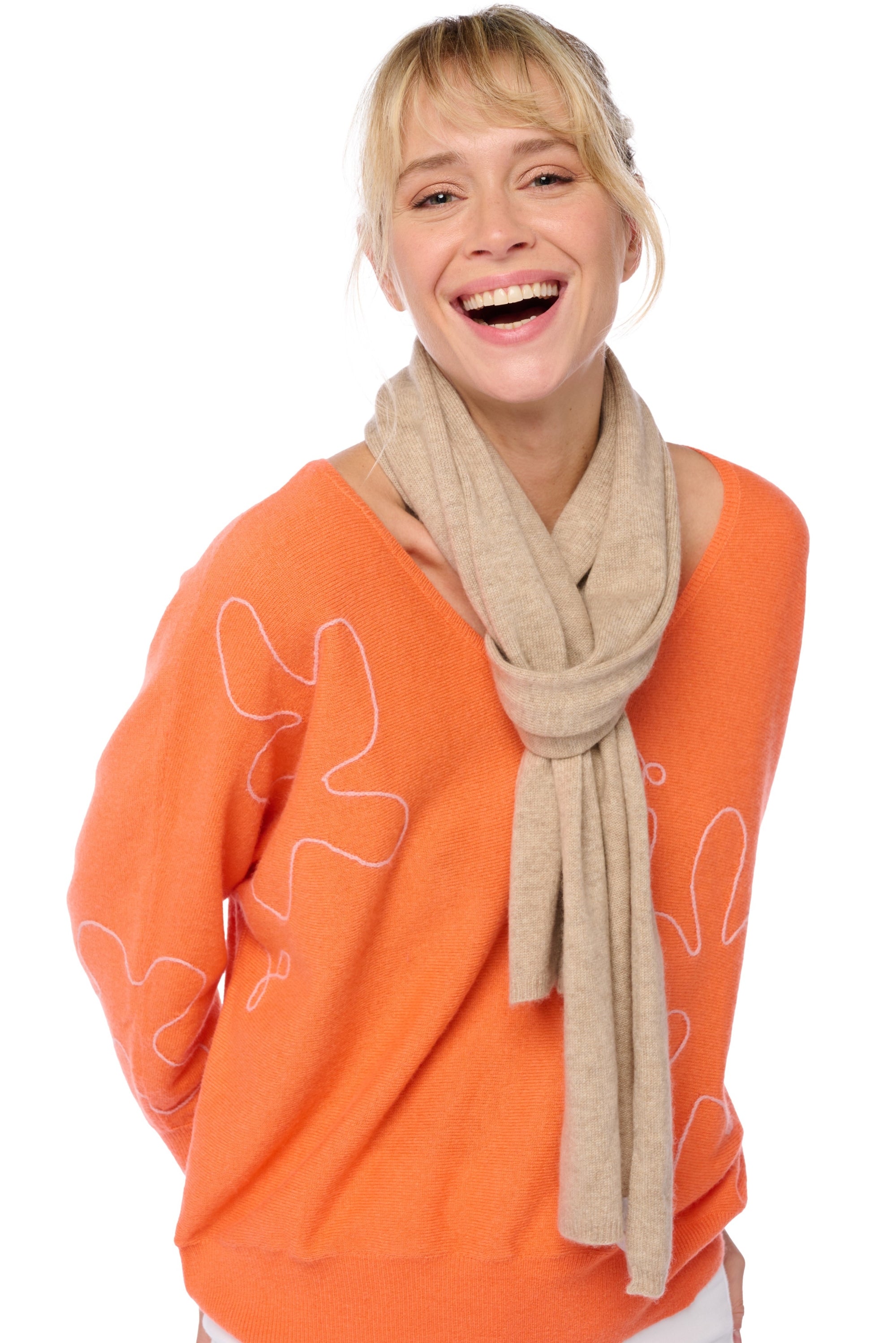 Ozone in mixed cashmere - natural stone - Mahogany