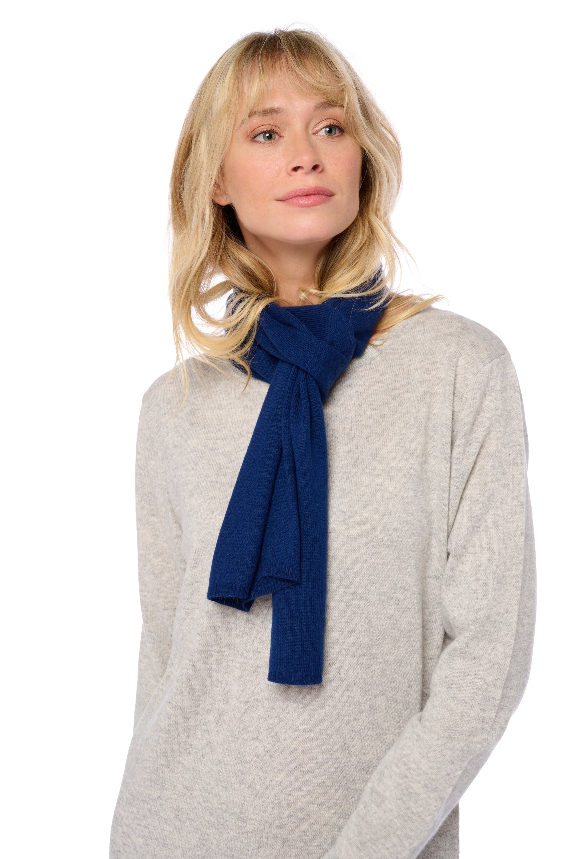 Woolozone in cashmere and mixed wool - midnight - Mahogany