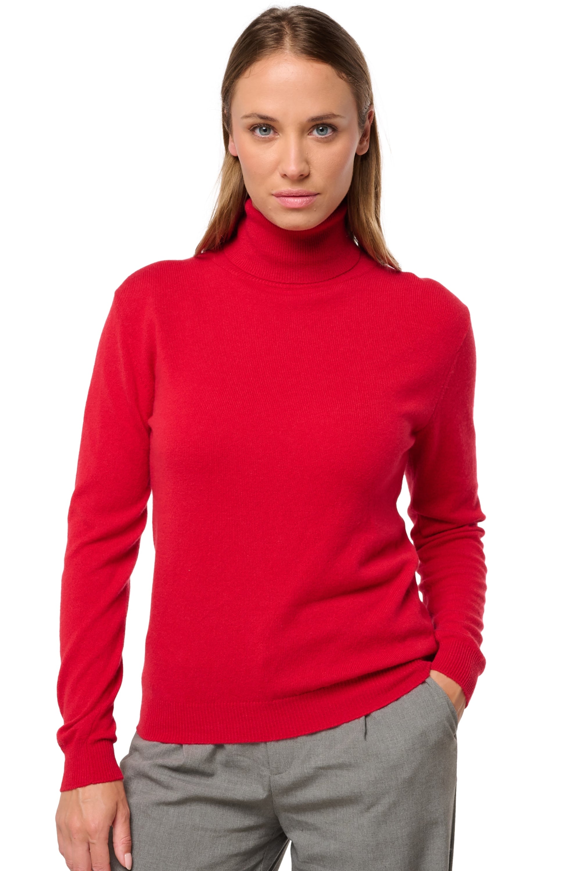 Tale women's cashmere jumper - deep red - Mahogany