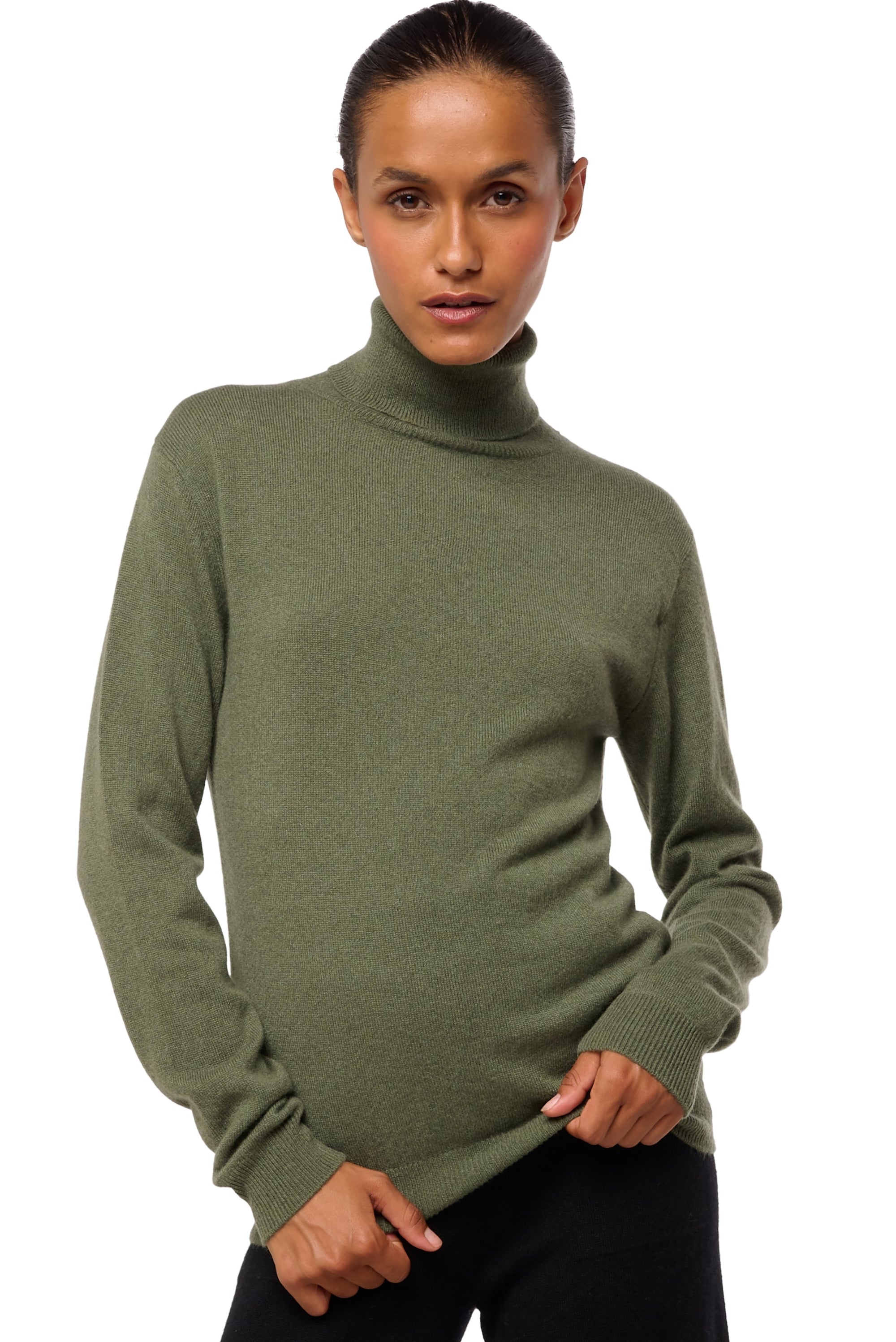 Tale cashmere jumper for women - khaki 2025 - Mahogany
